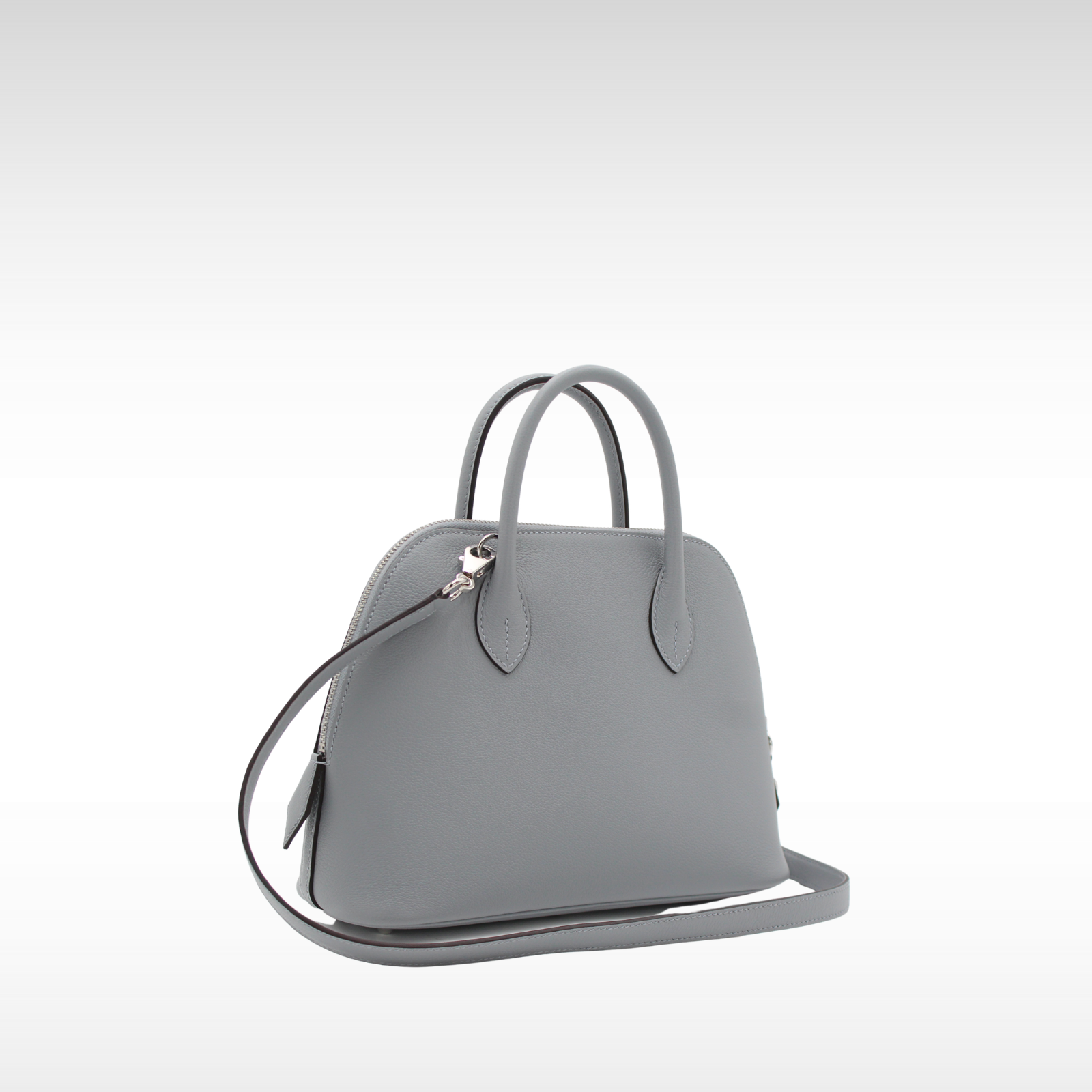 Bolide 1923 25 Evercolor Gris Pantin Handbag