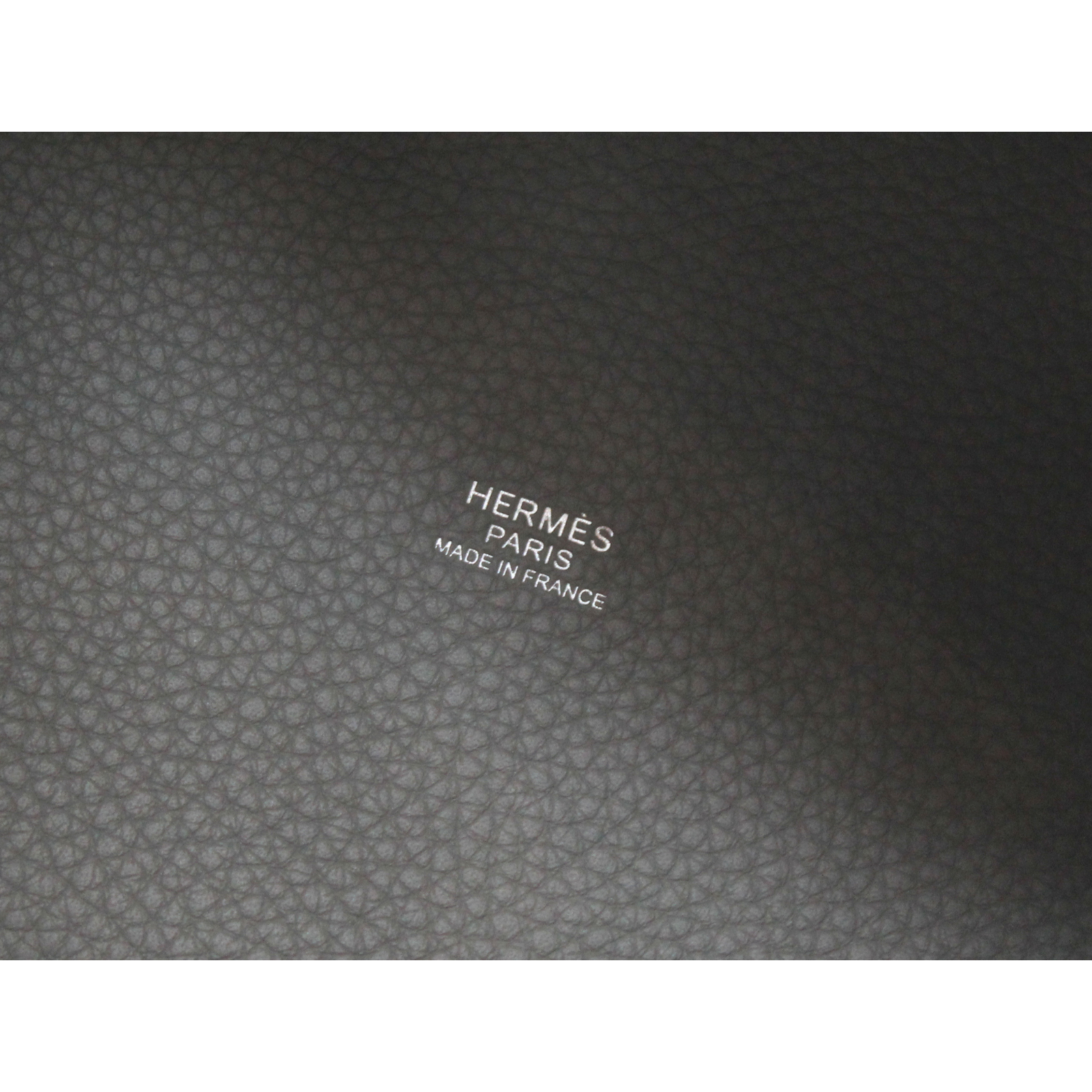 Picotin Lock 18 Taurillon Clemence Gris Meyer Handbag