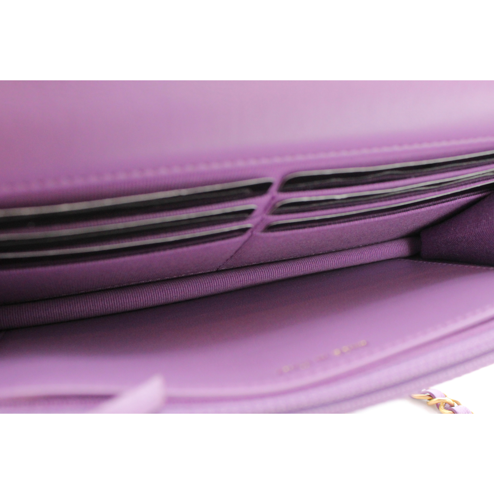 Pick Me Up Lamb Purple Wallet on Chain