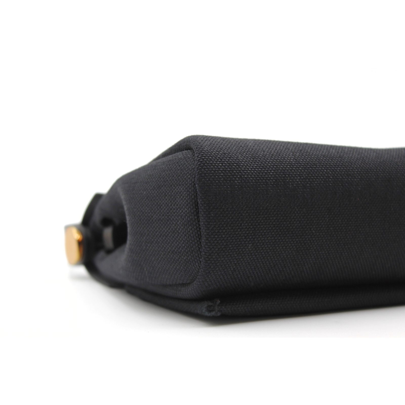 Herbag Zip 20 Toile Militaire Black Crossbody Bag