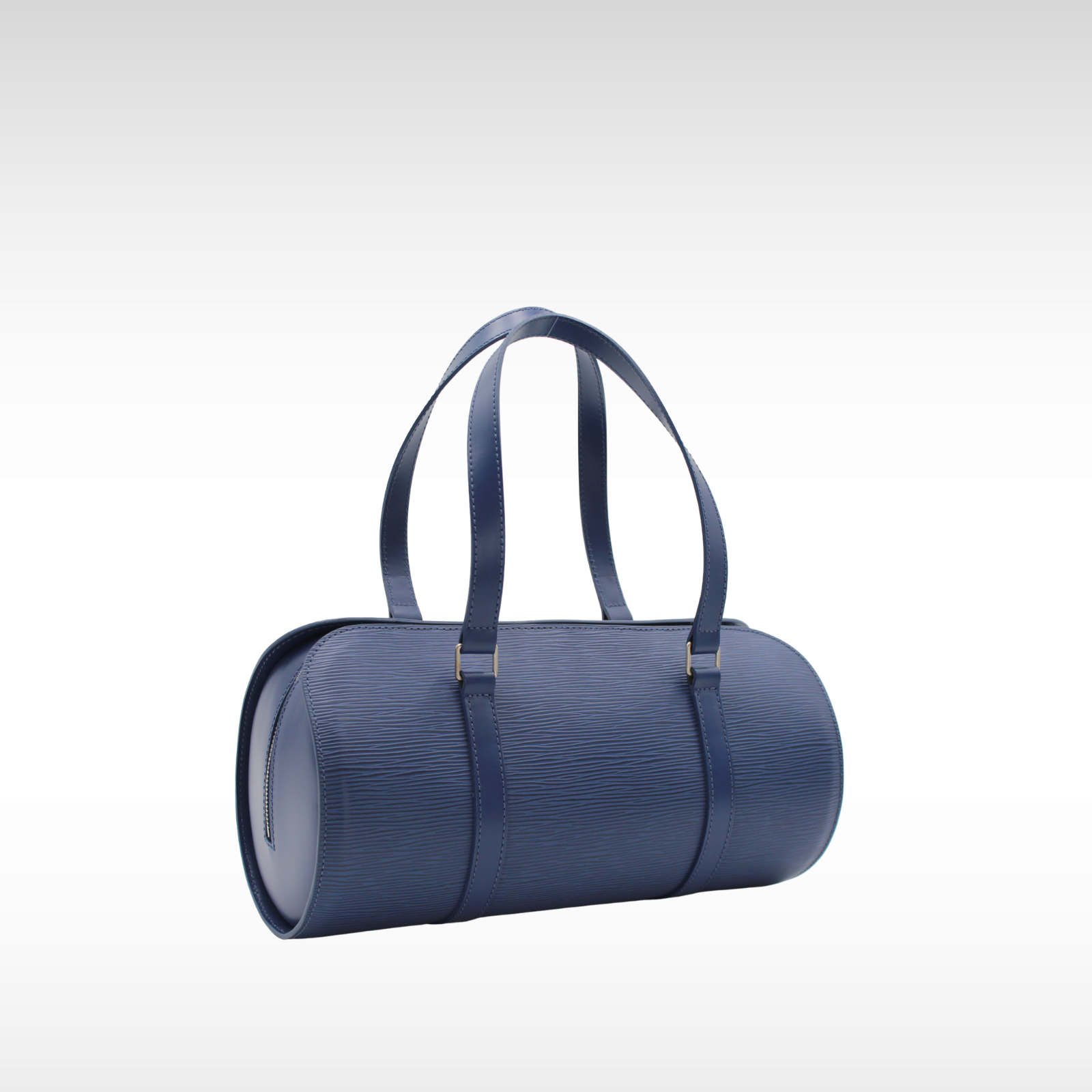 Soufflot Epi Calf Myrtille Shoulder Bag