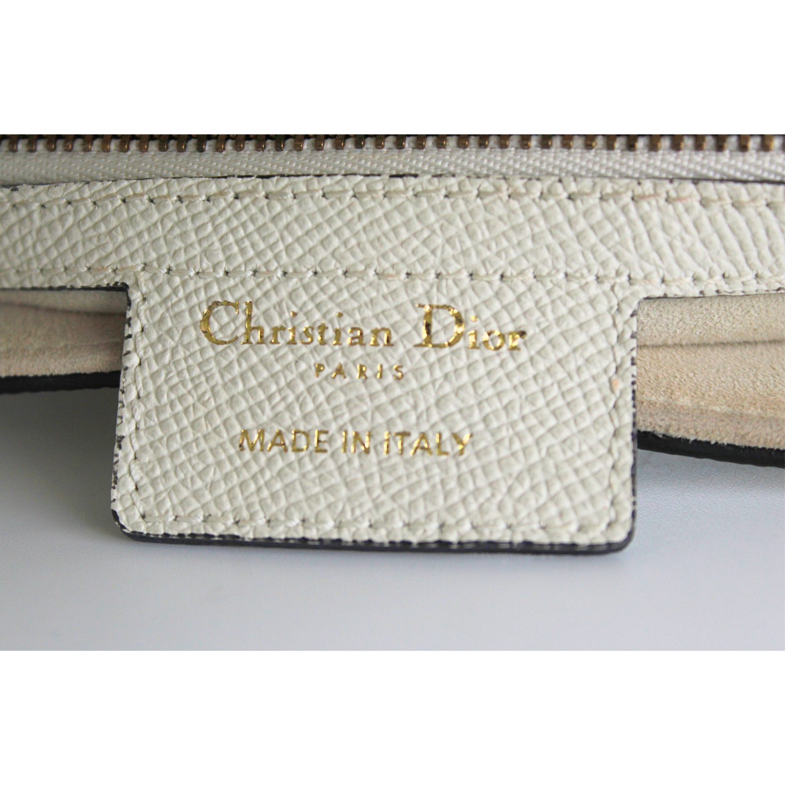Saddle Bag Calf White Handbag