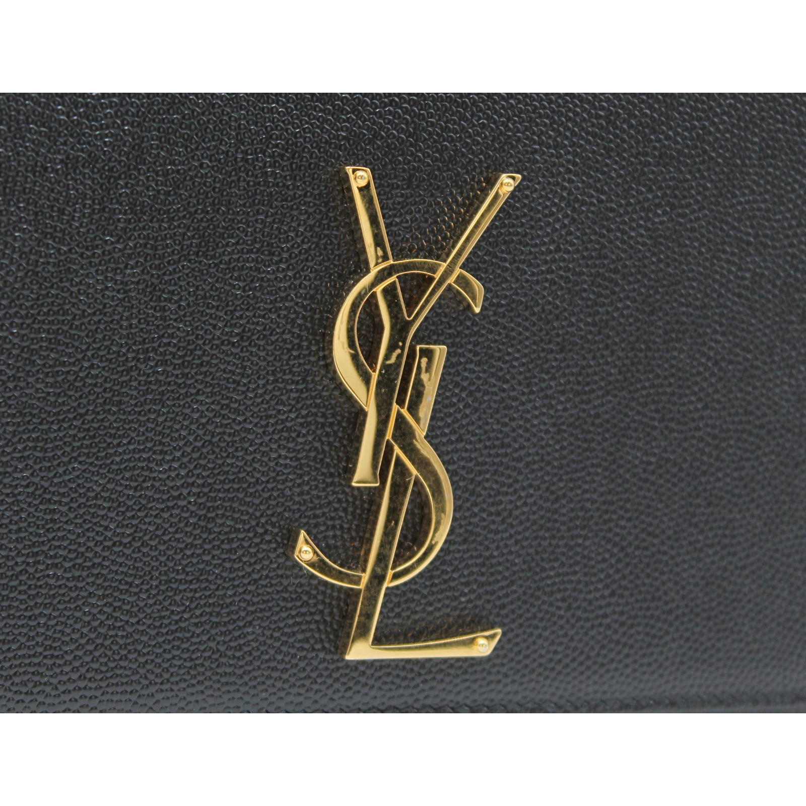 Kate Medium Calf Black Shoulder Bag