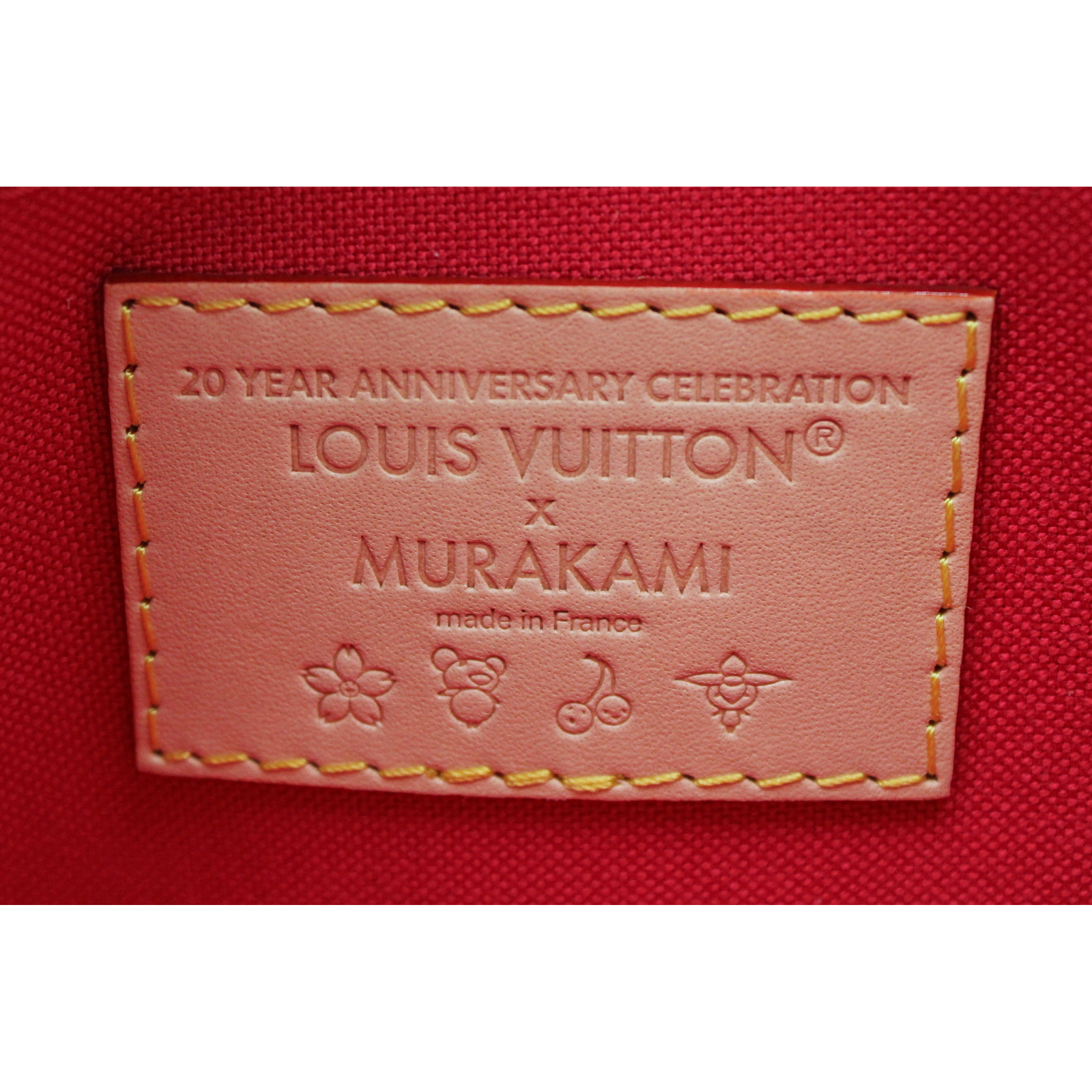 Speedy Bandouliere 20 Louis Vuitton x Takashi Murakami Monogram Cherry Handag