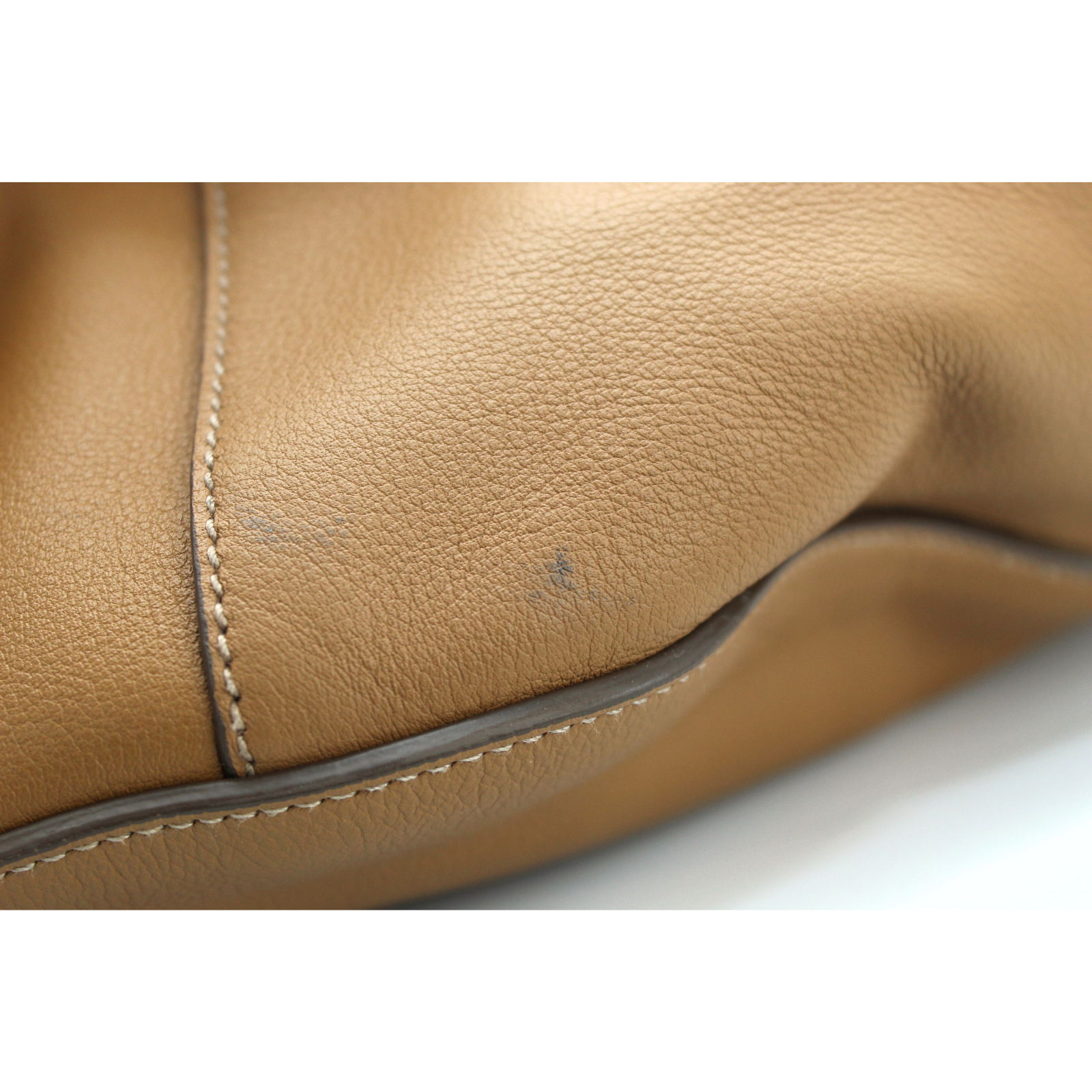 Calf Brown Shoulder Bag