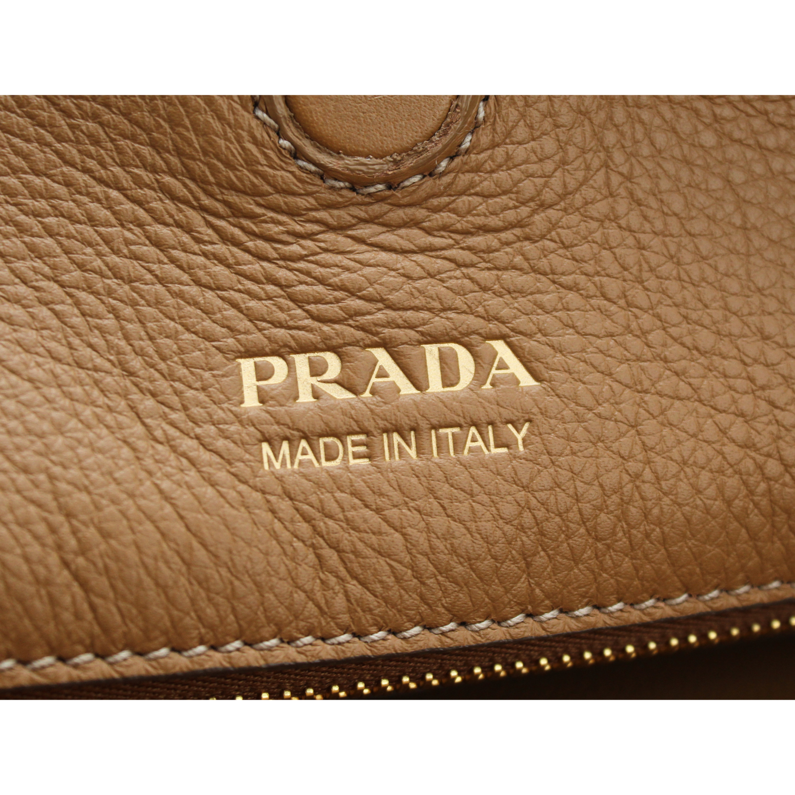 Calf Brown Shoulder Bag