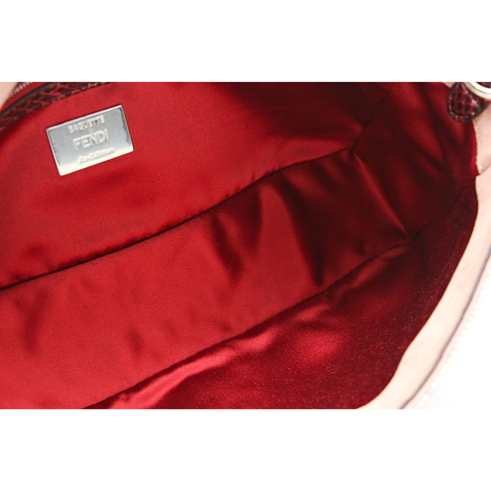 Baguette Sequin Pink Handbag