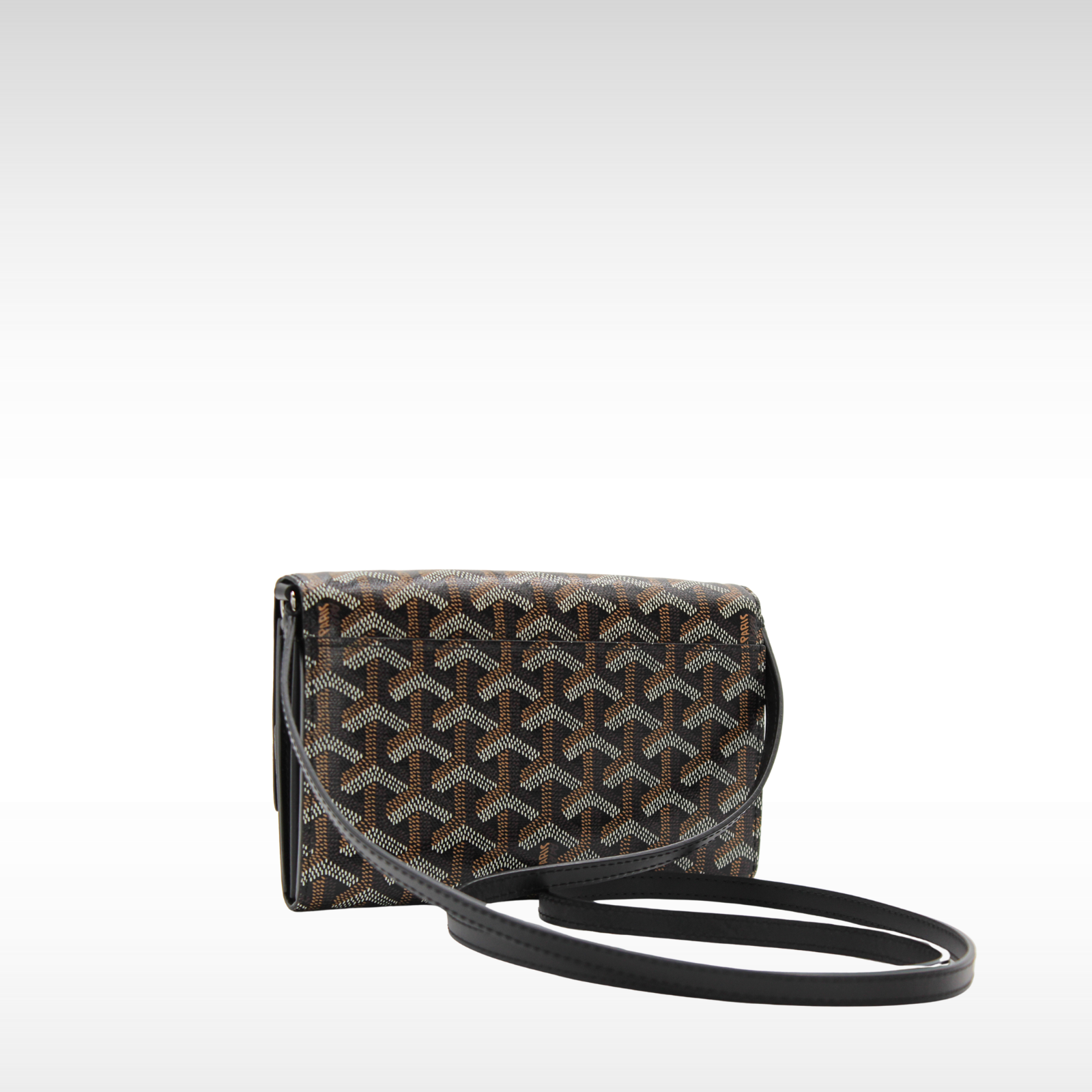 Varenne Continental Coated Canvas Wallet on Chain