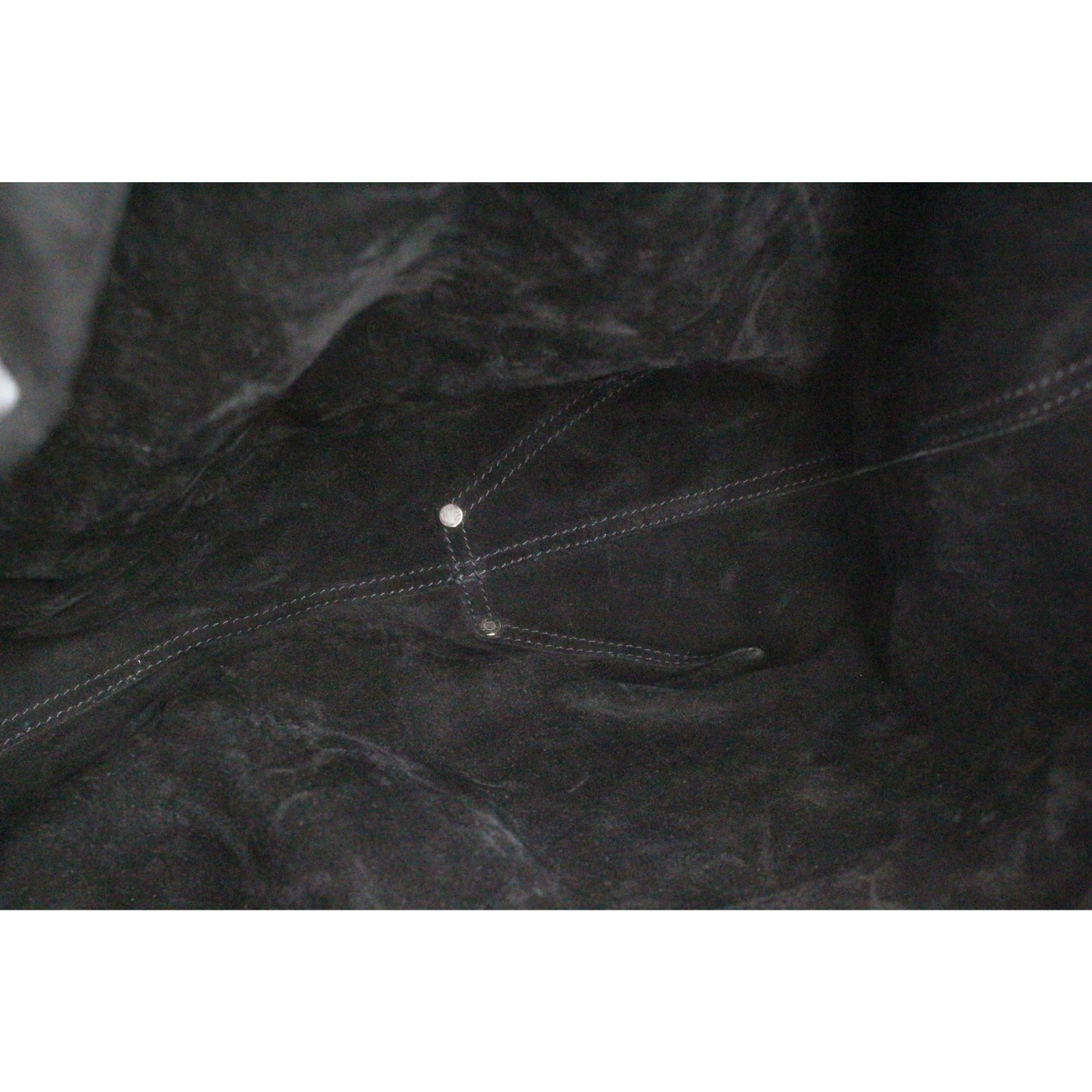 Calf Black Tote Bag