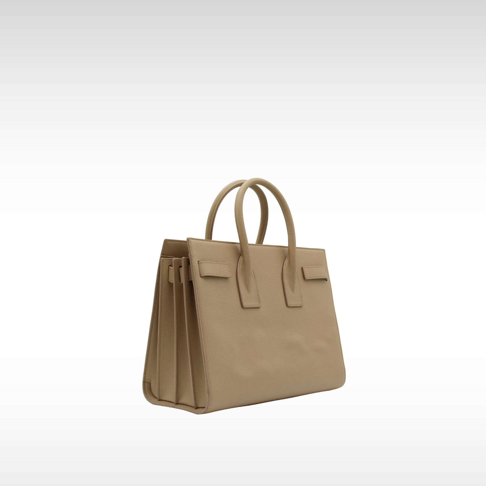 Sac De Jour Small Calf Beige Handbag