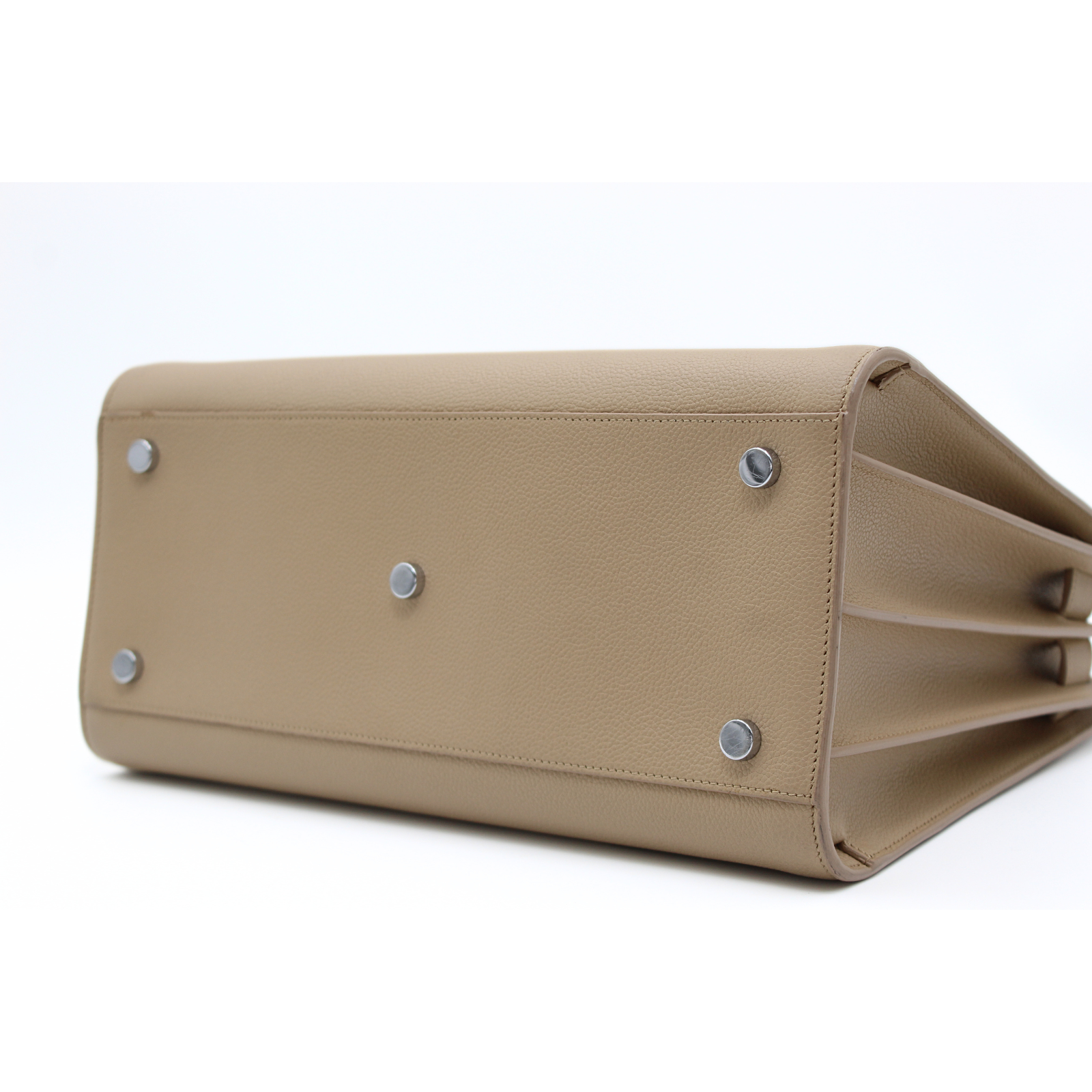 Sac De Jour Small Calf Beige Handbag