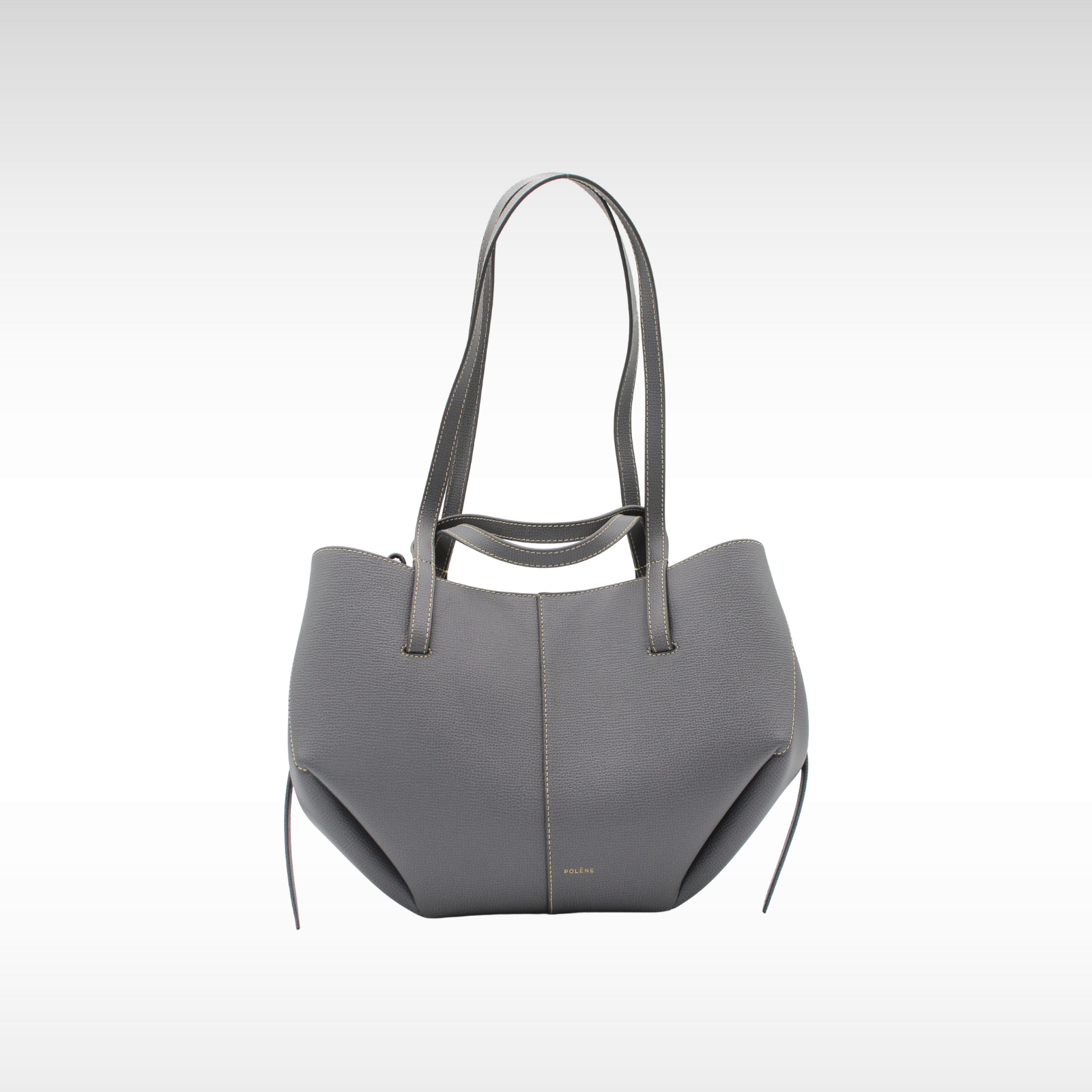 Cyme Mini Calf Gray Handbag