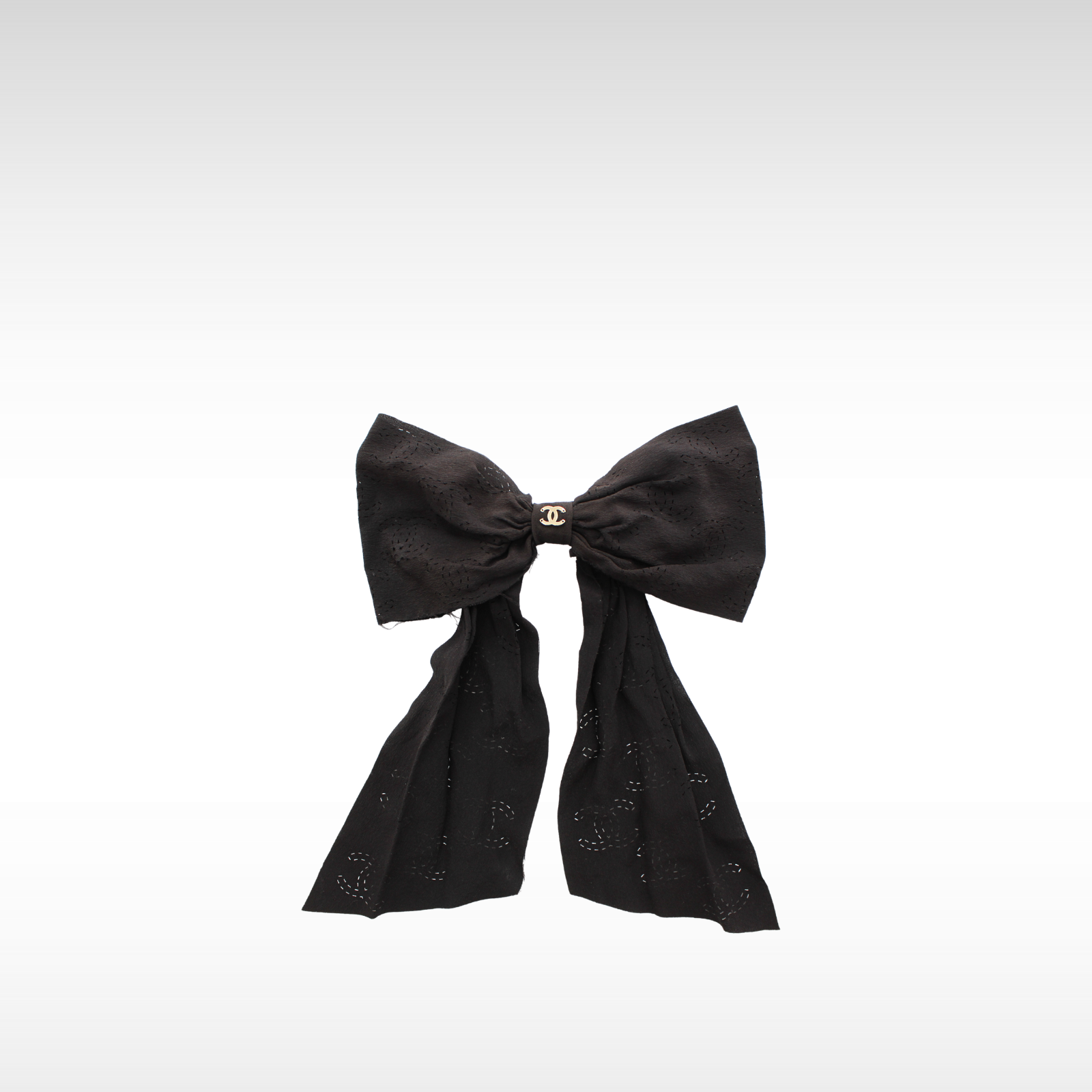 Fabric Black Hair Accessory