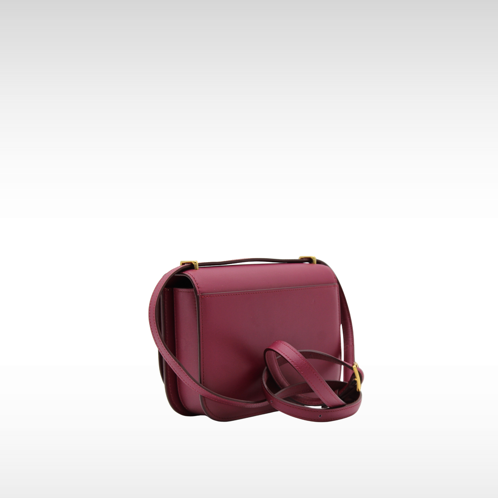 Goya Small Calf Burgundy Crossbody Bag