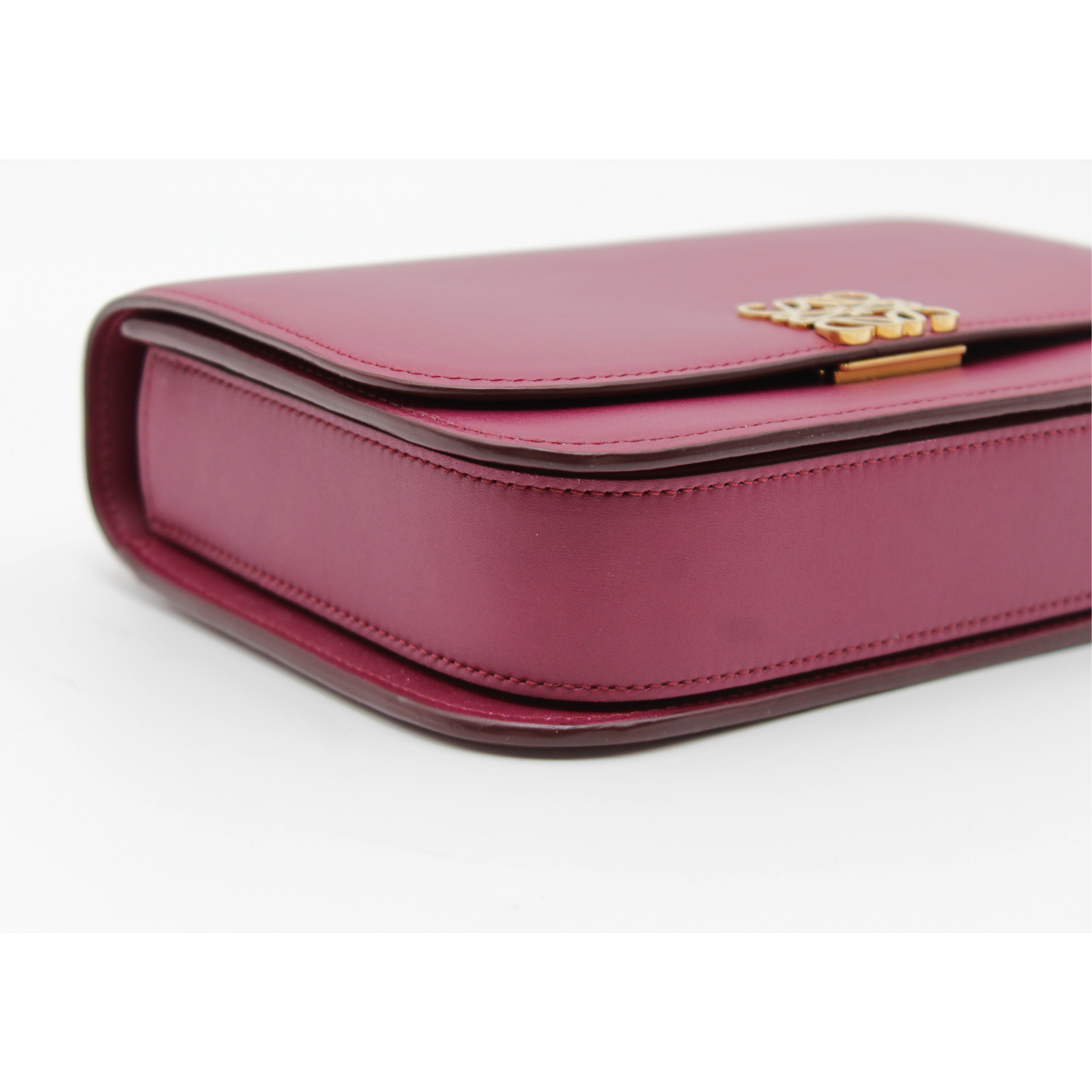 Goya Small Calf Burgundy Crossbody Bag