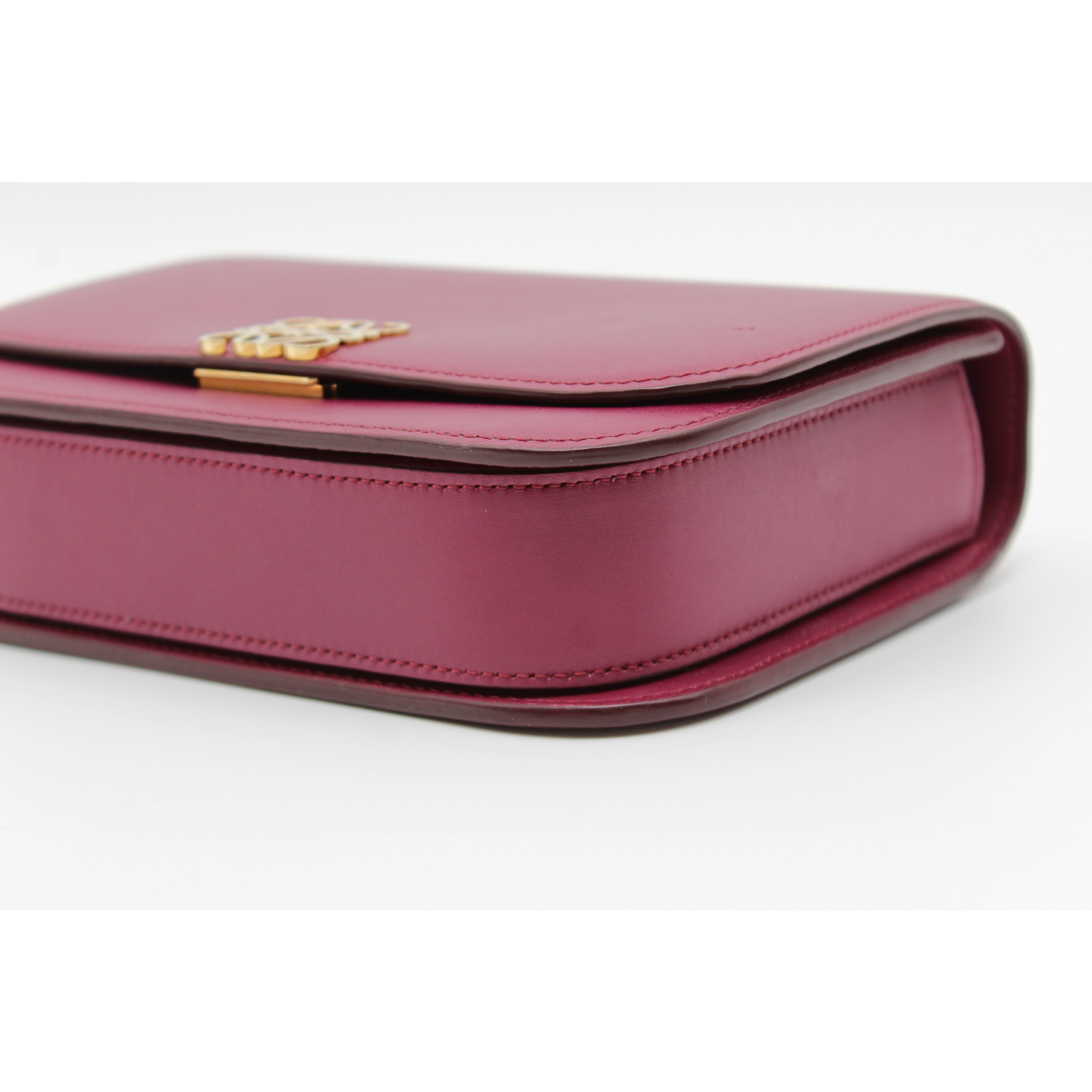 Goya Small Calf Burgundy Crossbody Bag