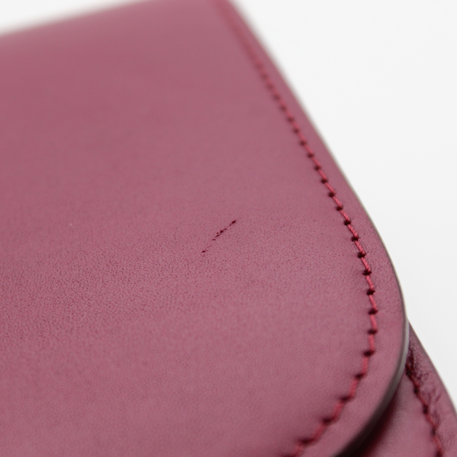 Goya Small Calf Burgundy Crossbody Bag