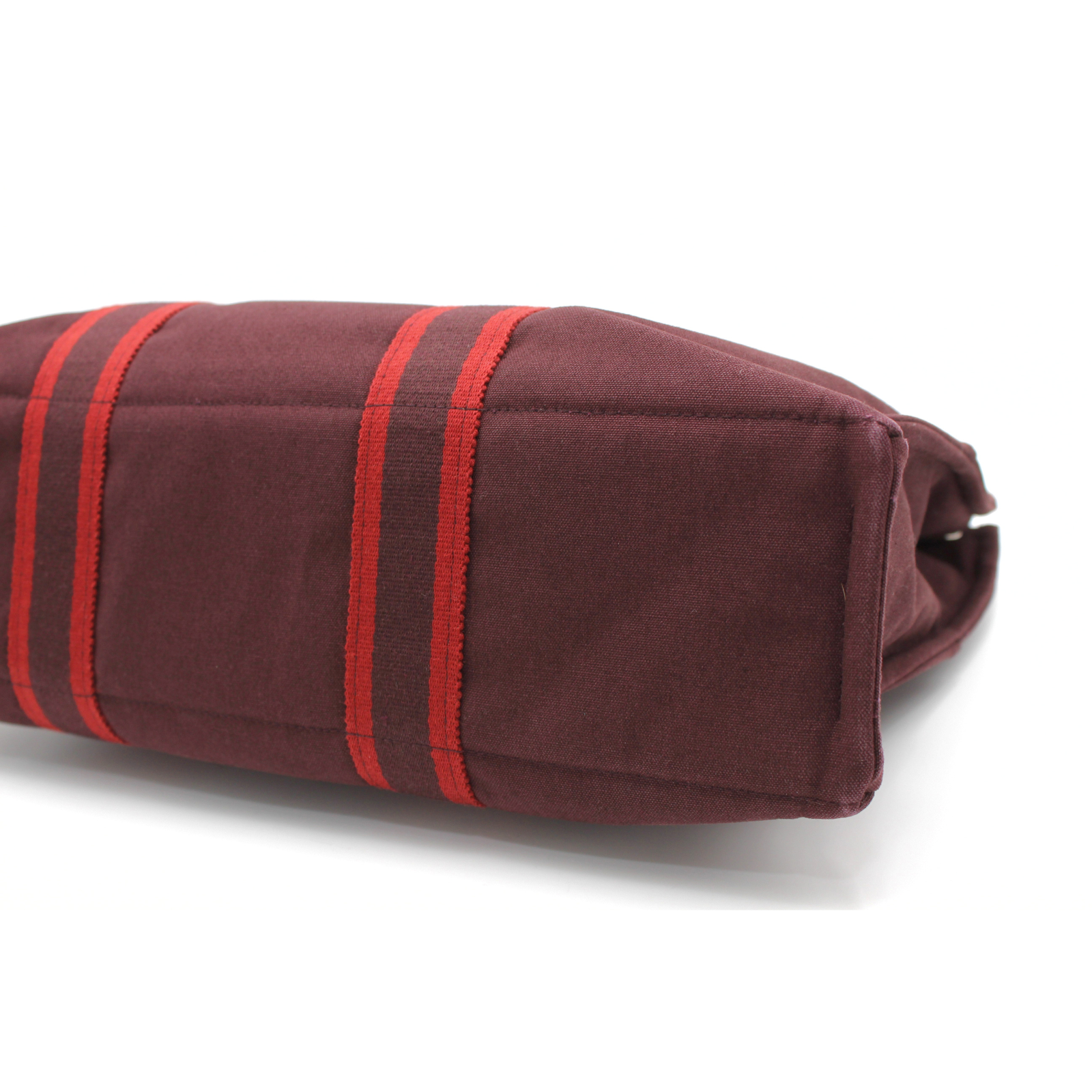 Fourre Tout MM Canvas Bordeaux + Rouge Tote Bag