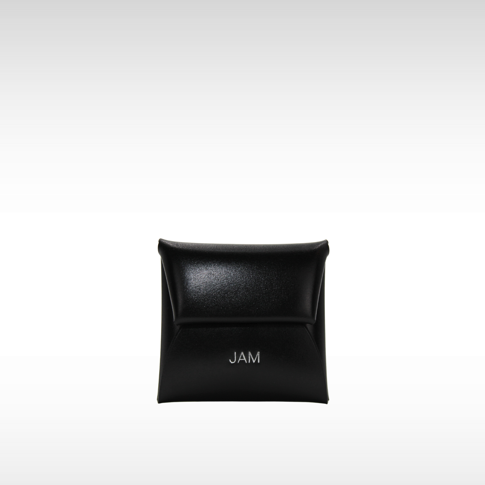 Bastia Box Calf Black Coin Case