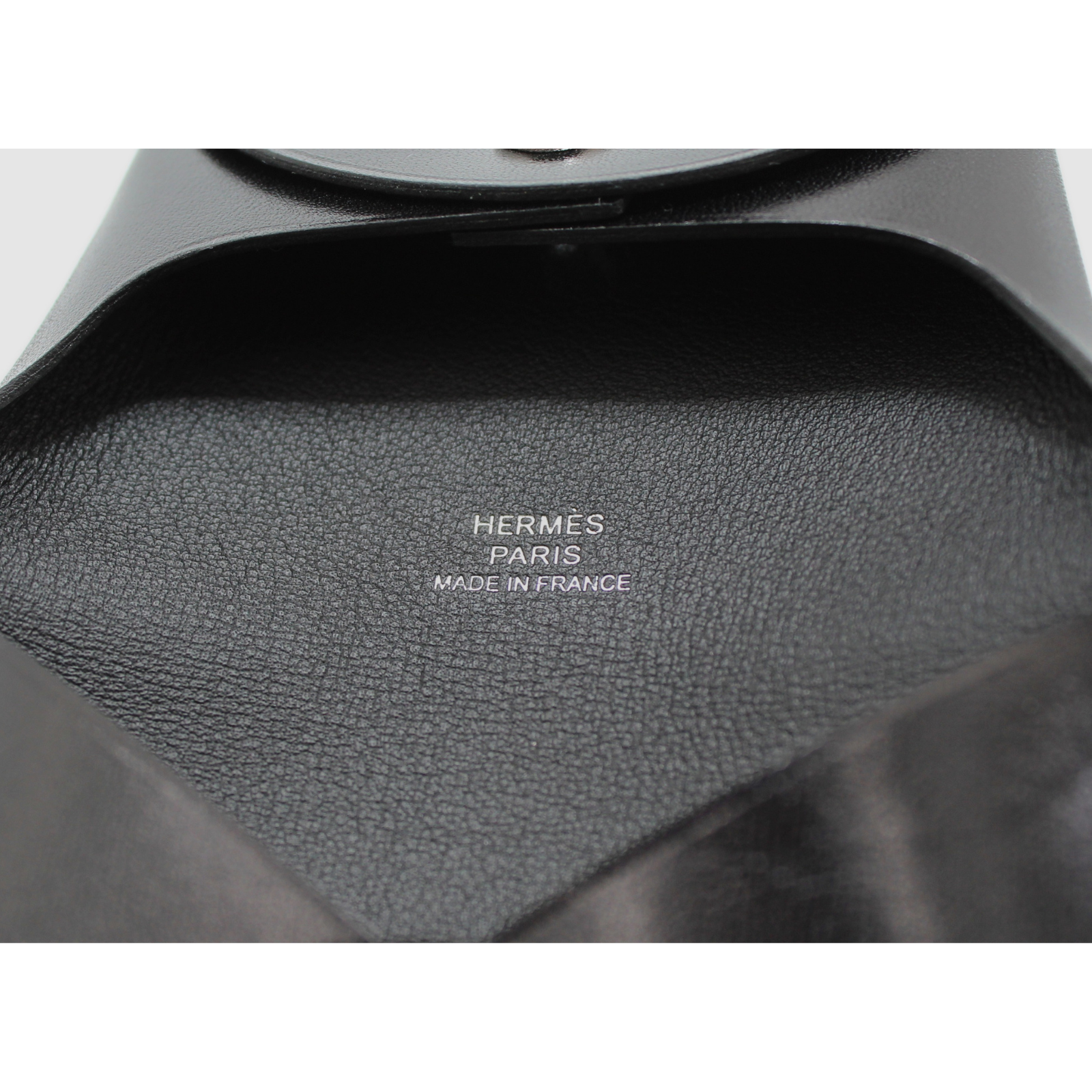 Bastia Box Calf Black Coin Case