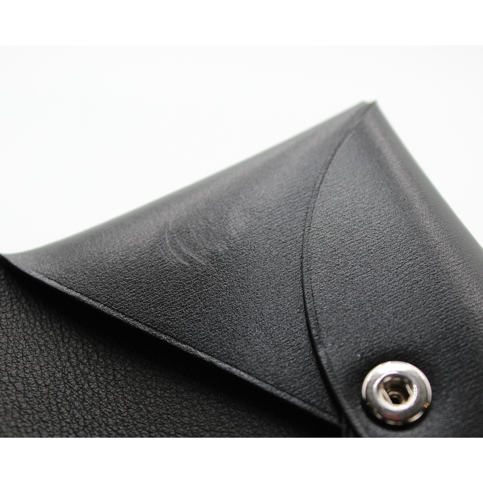 Calvi Box Calf Black Card Case
