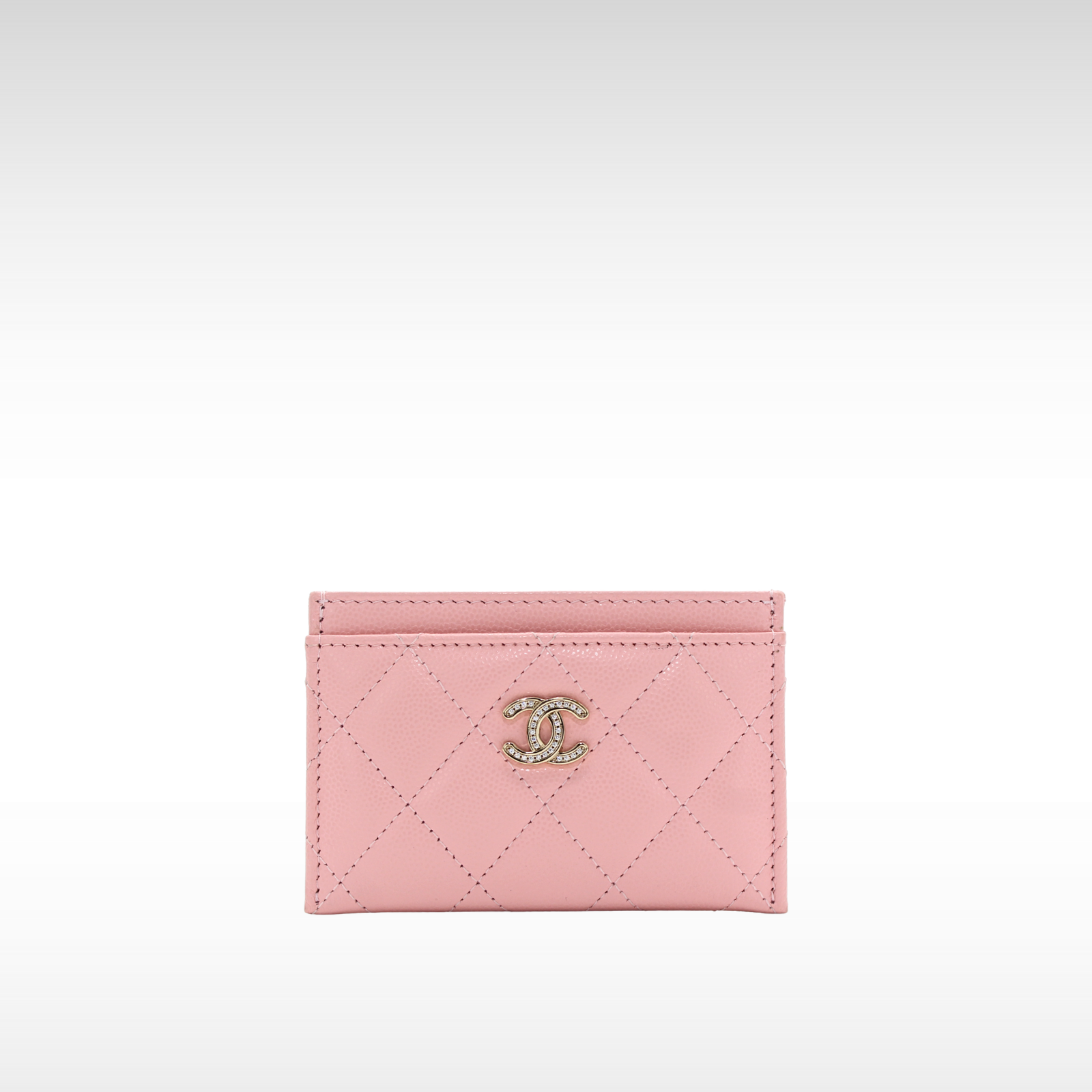 Classic Card Holder Caviar Pink