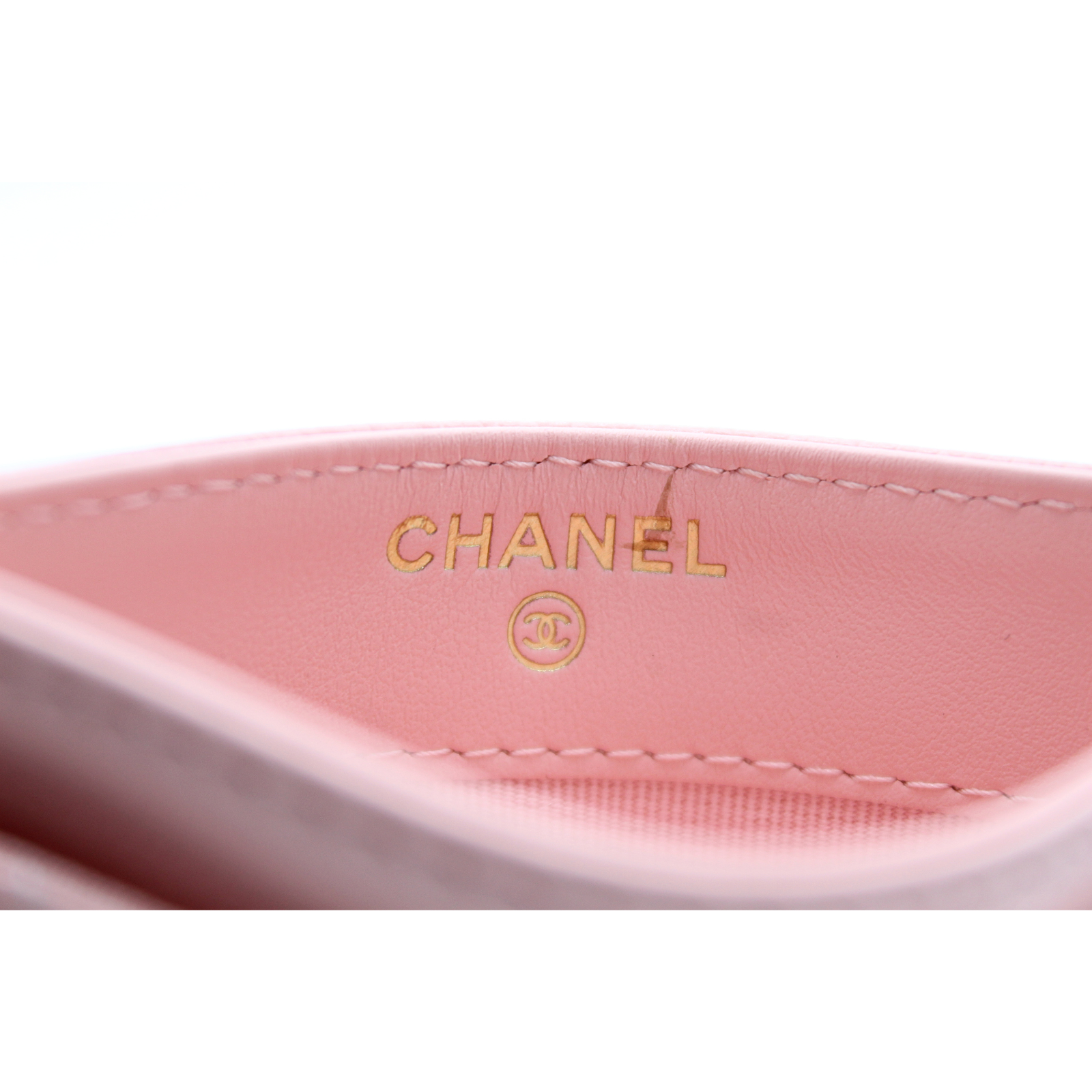 Classic Card Holder Caviar Pink