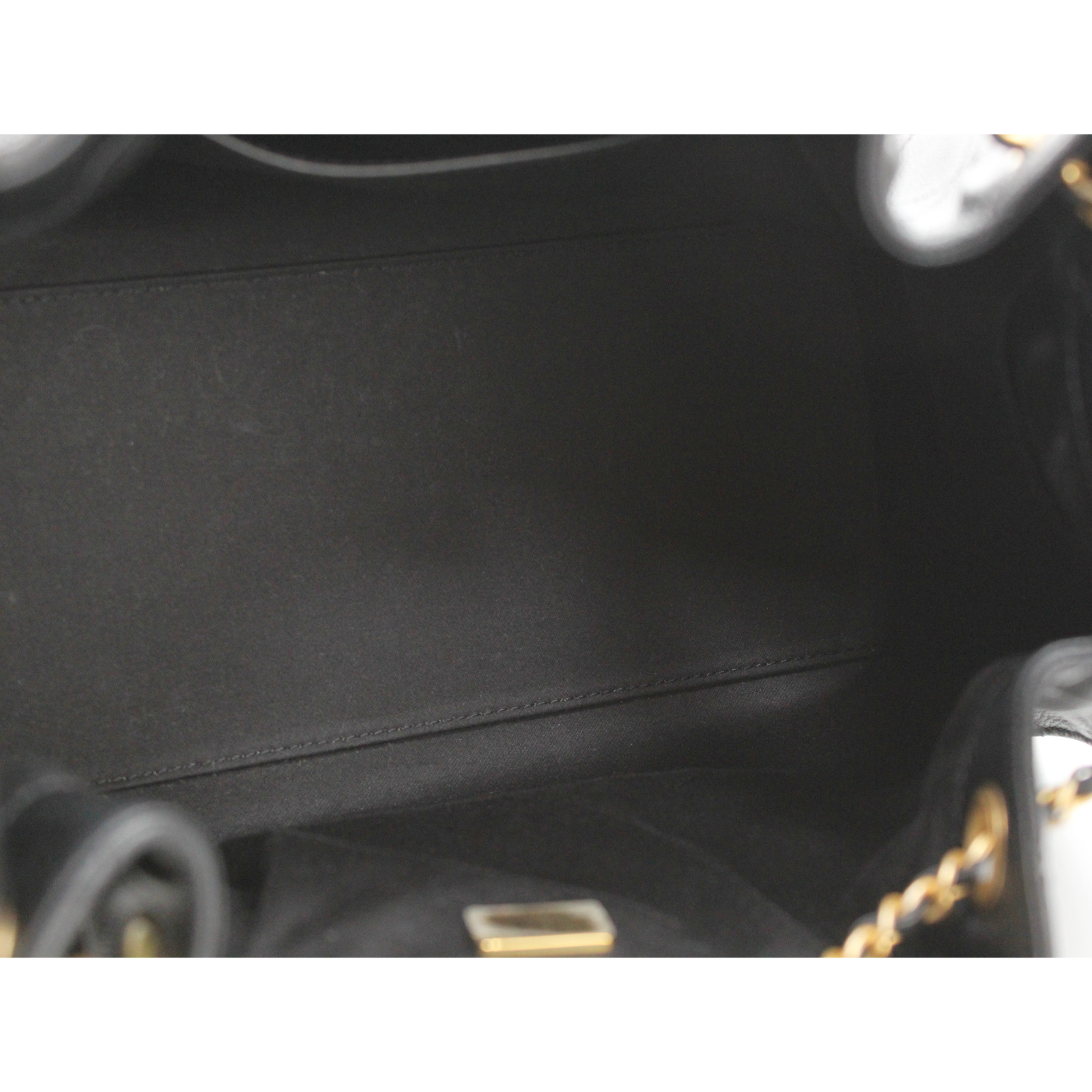 Chanel 25 Small Calf Black Shoulder Bag