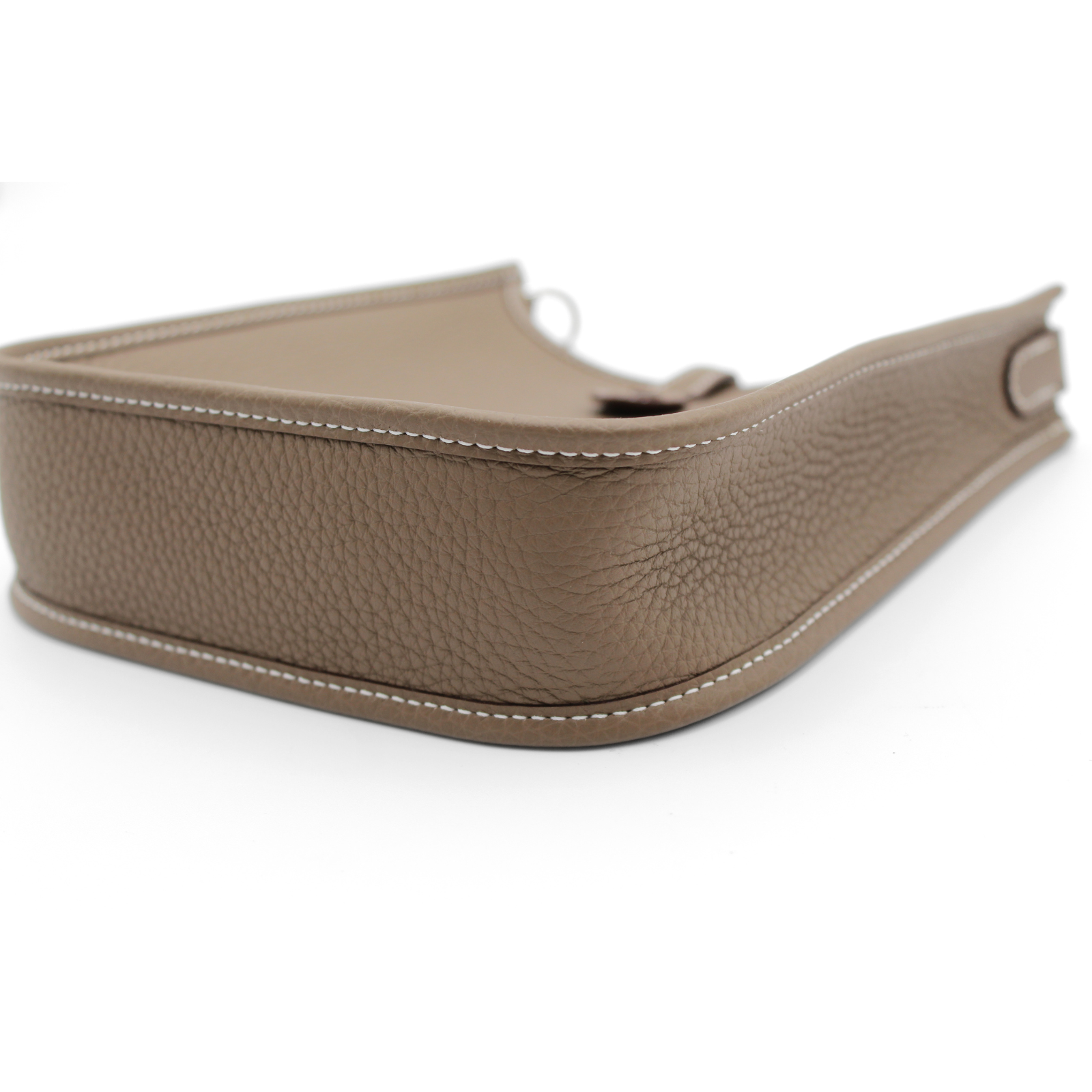 Evelyne Amazone 16 Taurillon Clemence Etoupe Crossbody