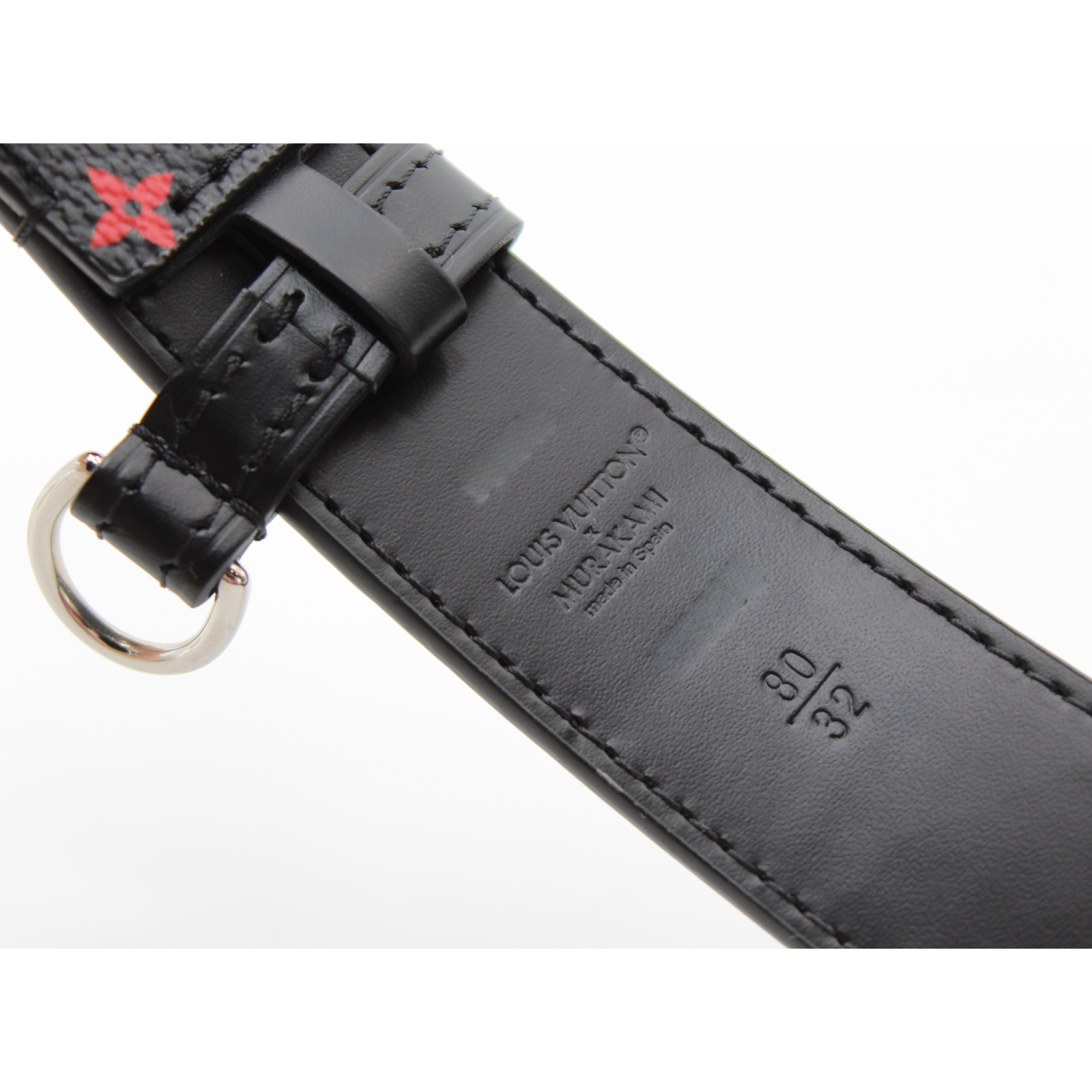 LV D-Ring 30mm 32/80 Louis Vuitton x Takashi Murakami Belt
