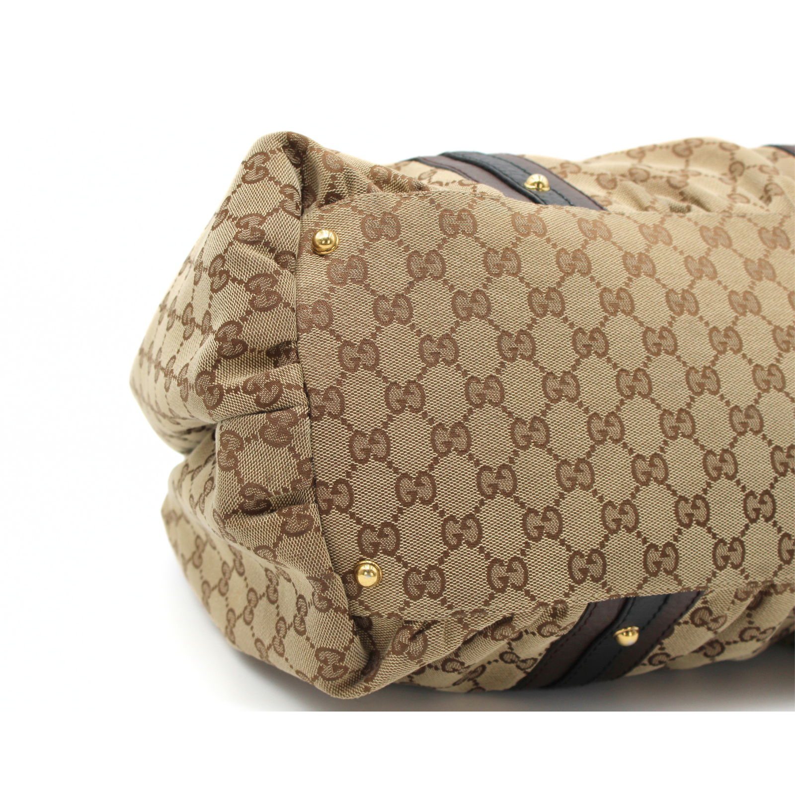 Interlocking GG-Canvas Canvas Shoulder Bag
