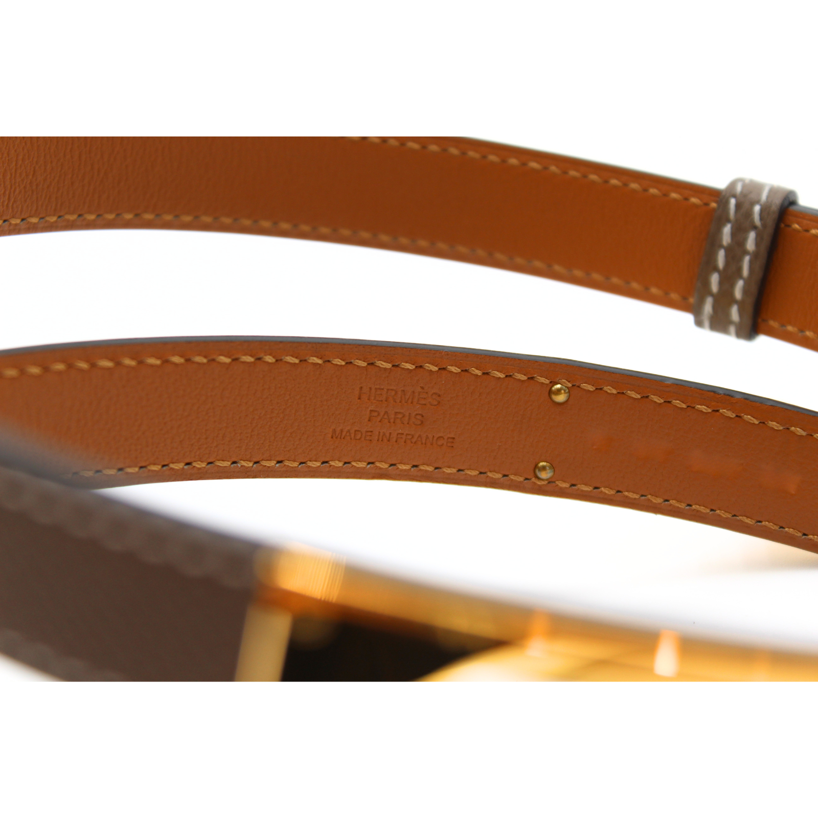 Kelly 18 Epsom Etoupe Belt