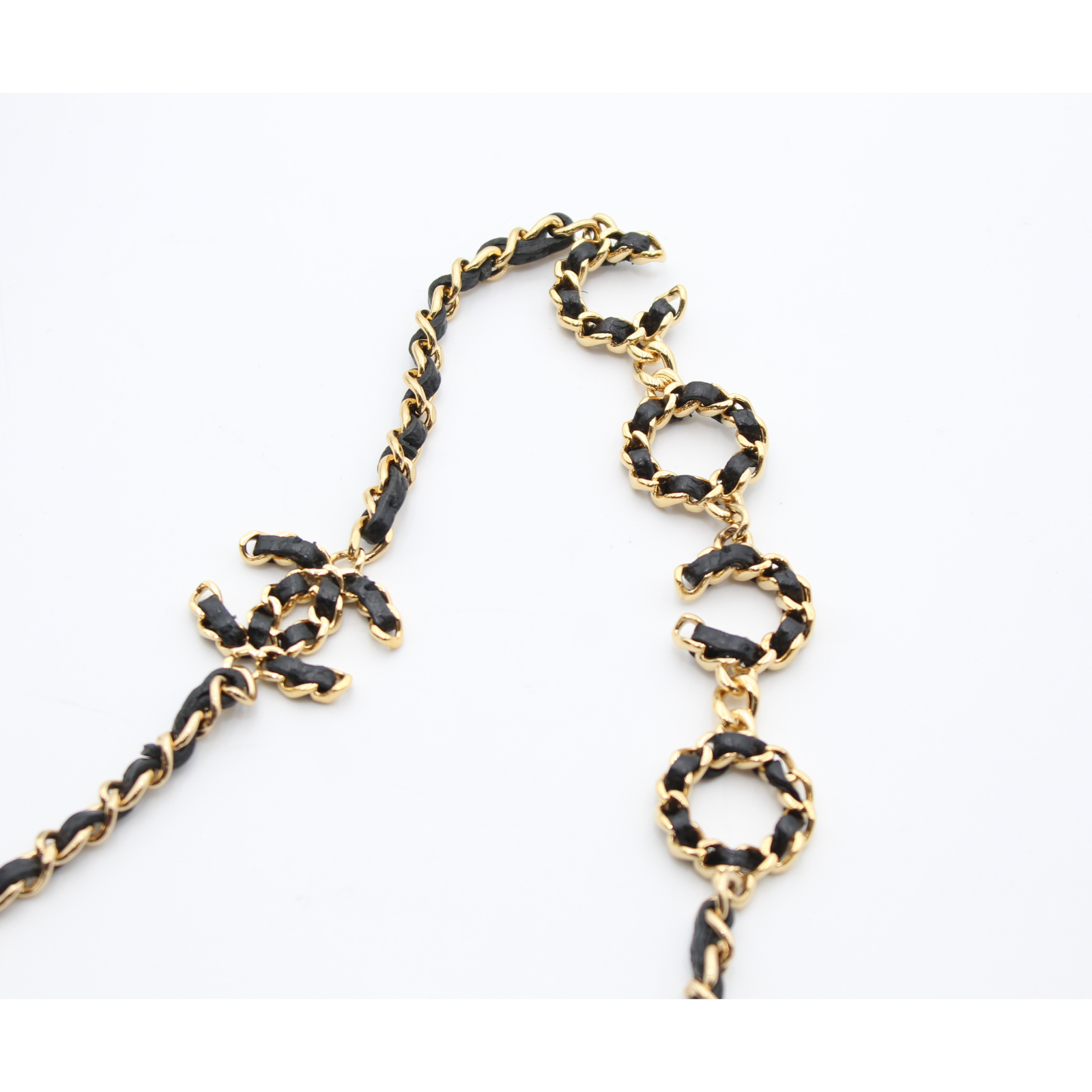 Miss CoCo Mini Matelasse Caviar Black Wallet on Chain