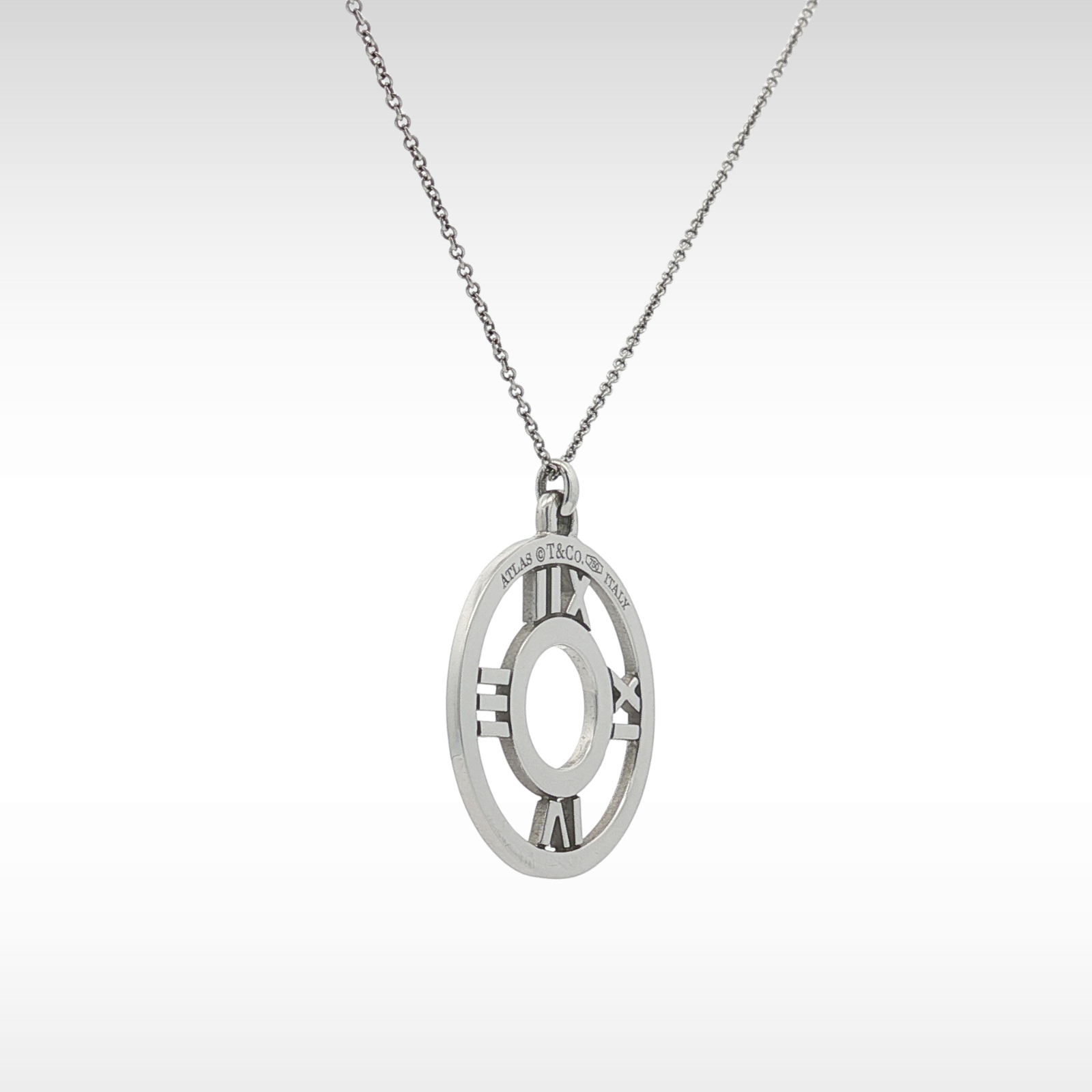 Atlas White Gold Necklace