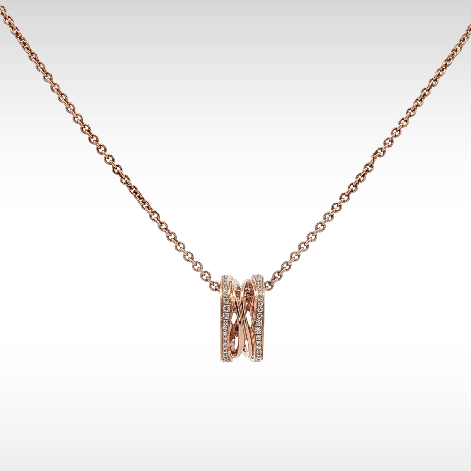 B.zero1 Pink Gold Necklace