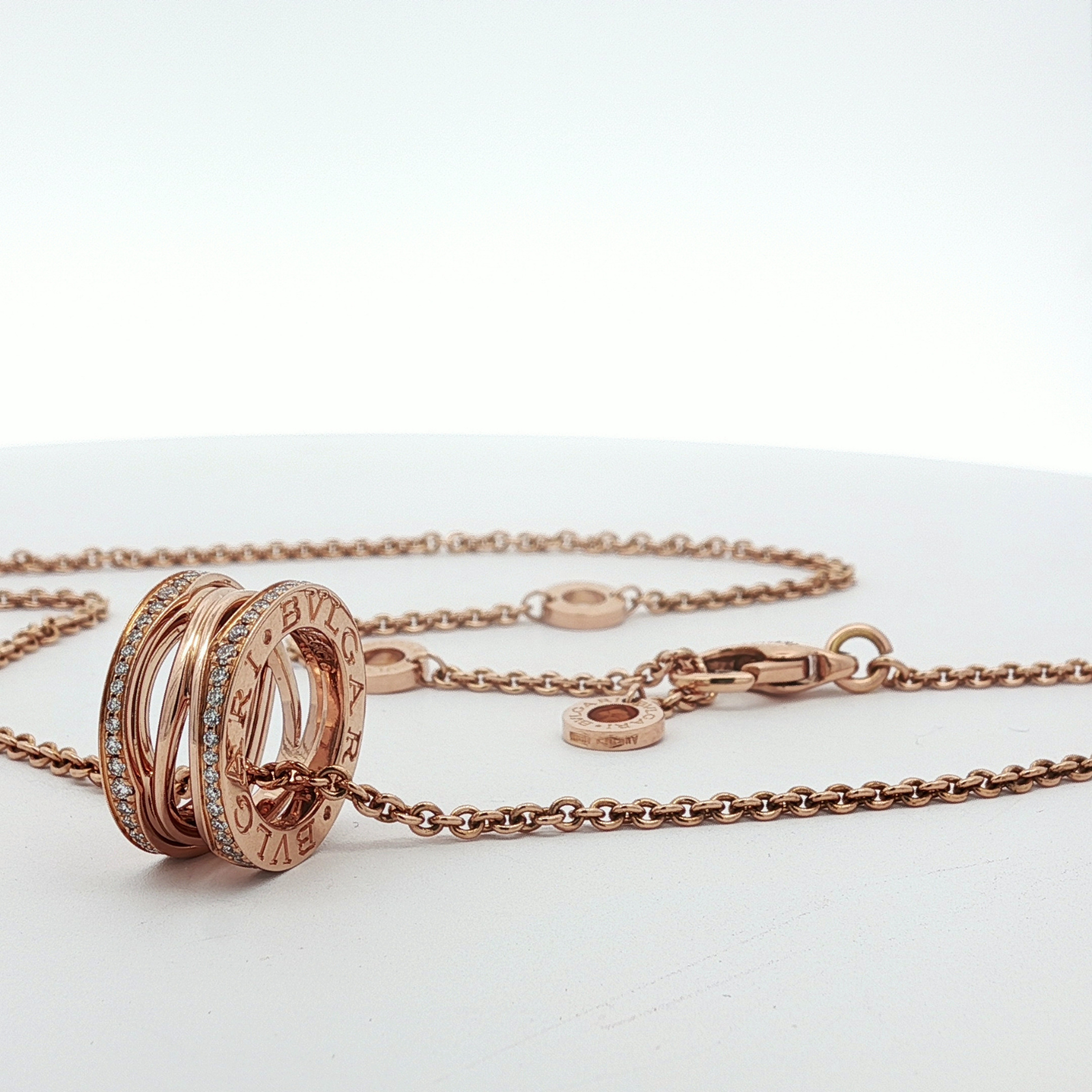 B.zero1 Pink Gold Necklace