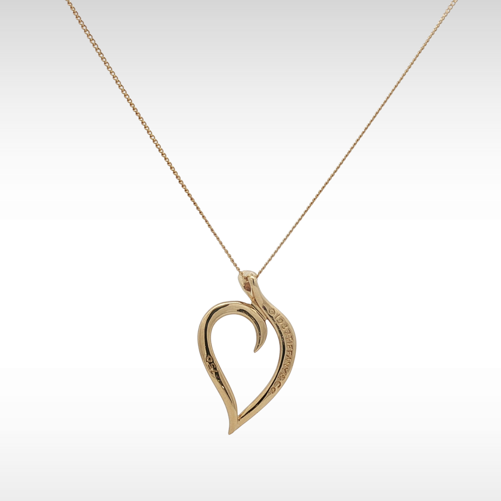 Leaf Heart Necklace
