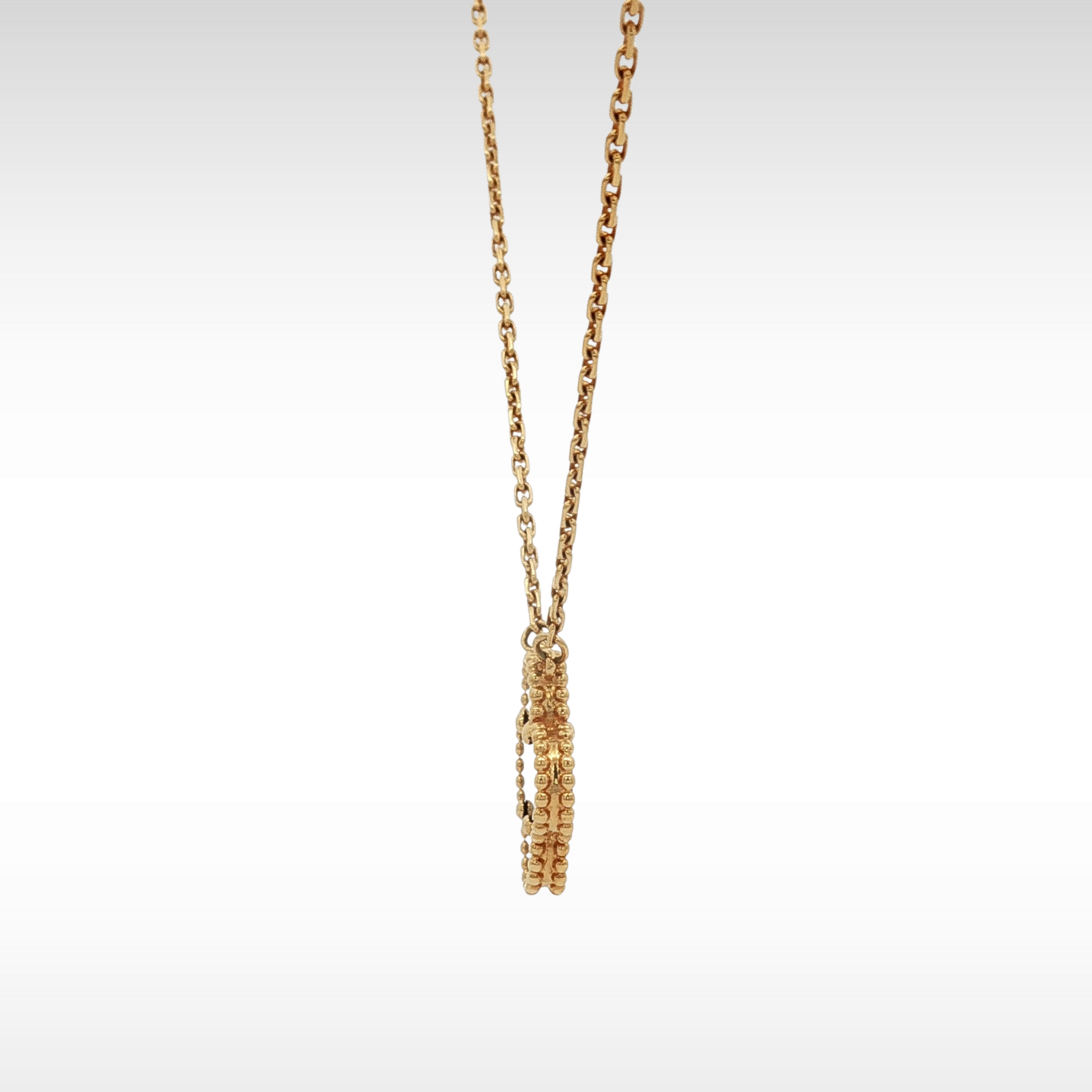 Vintage Alhambra Onyx Necklace