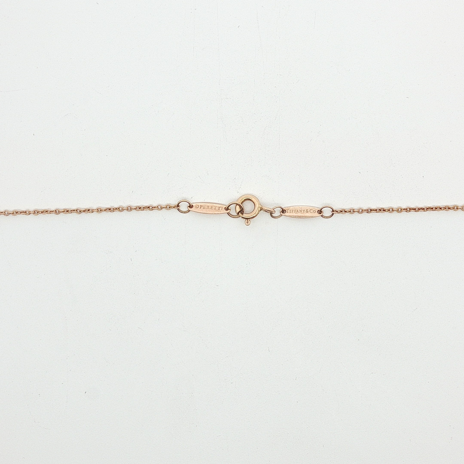 Diamond by the Yard Pink Gold Necklace