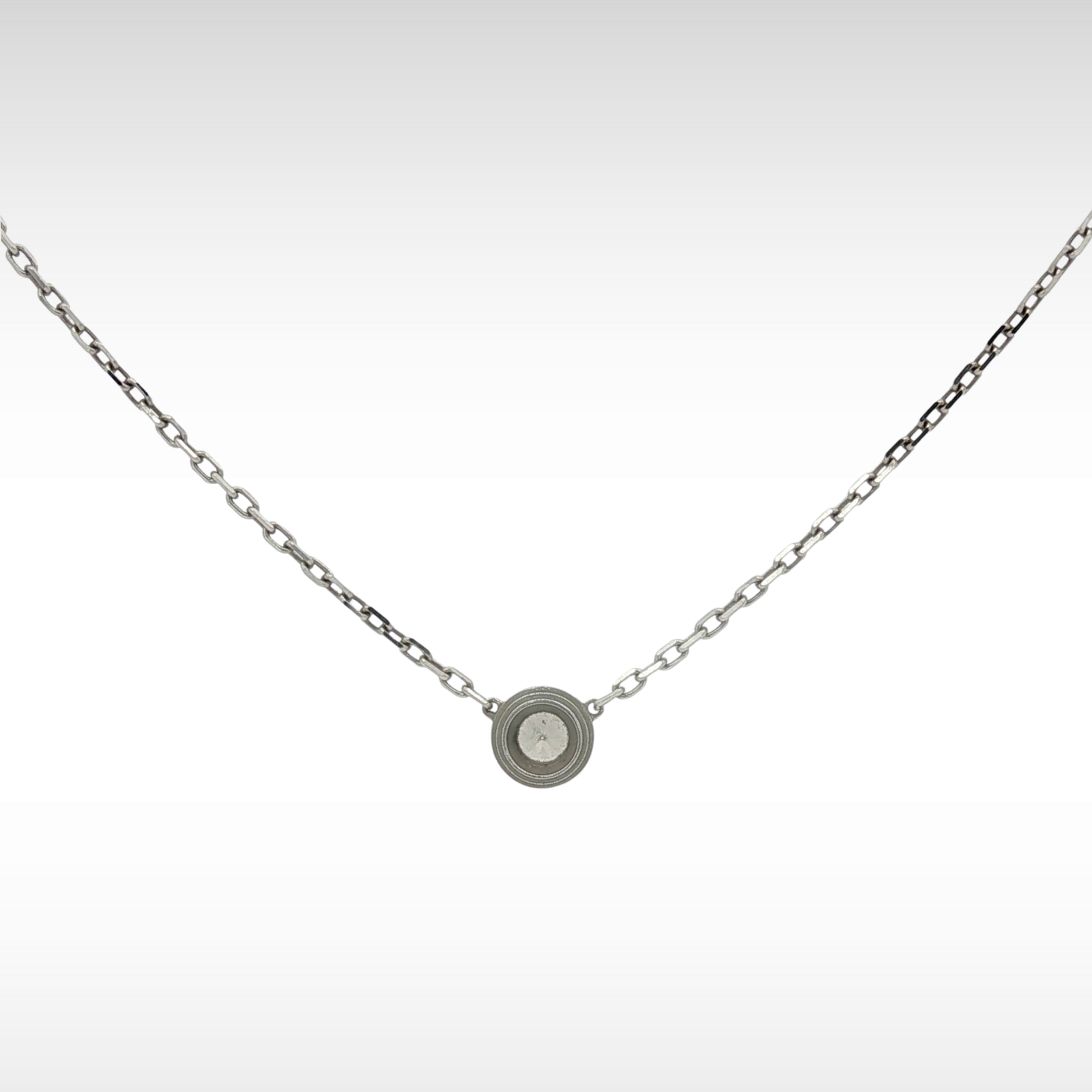 d'Amour Large White Gold Necklace