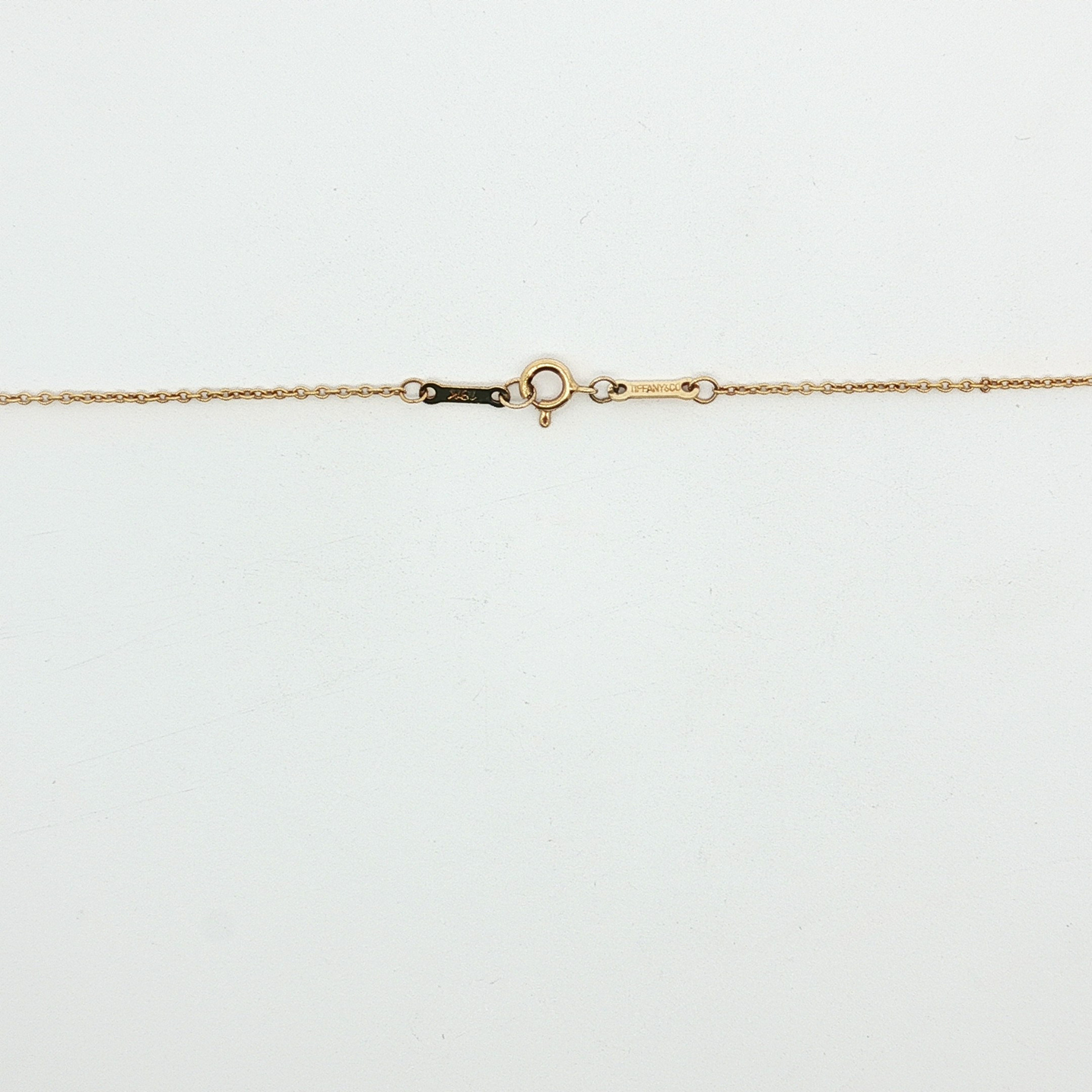 Open Heart Yellow Gold Necklace