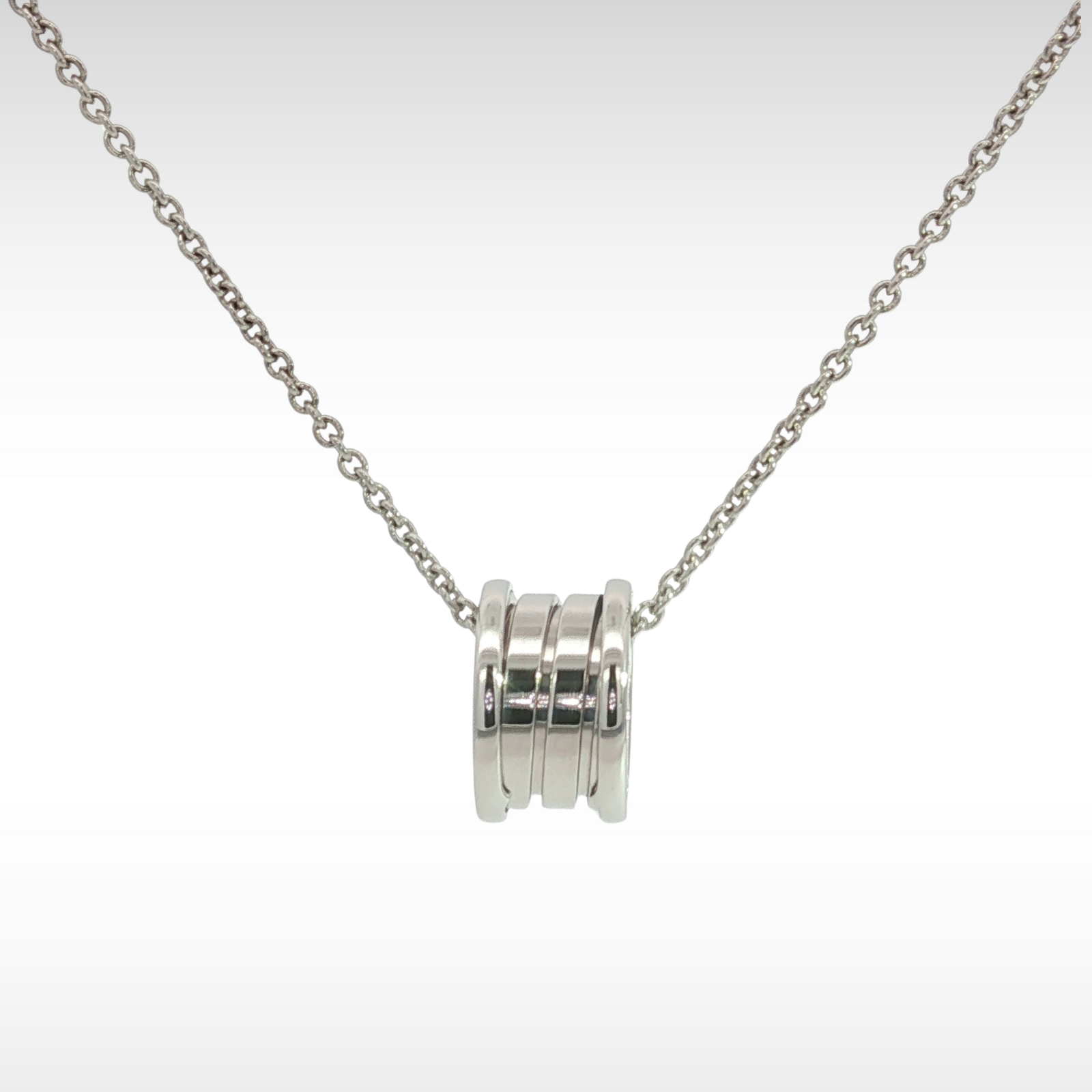 B.zero1 White Gold Necklace