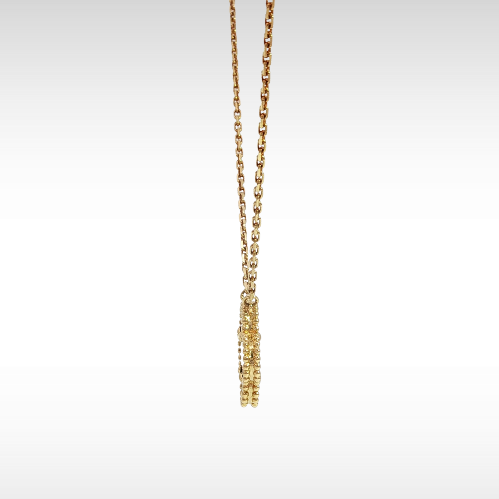 Vintage Alhambra Onyx Necklace