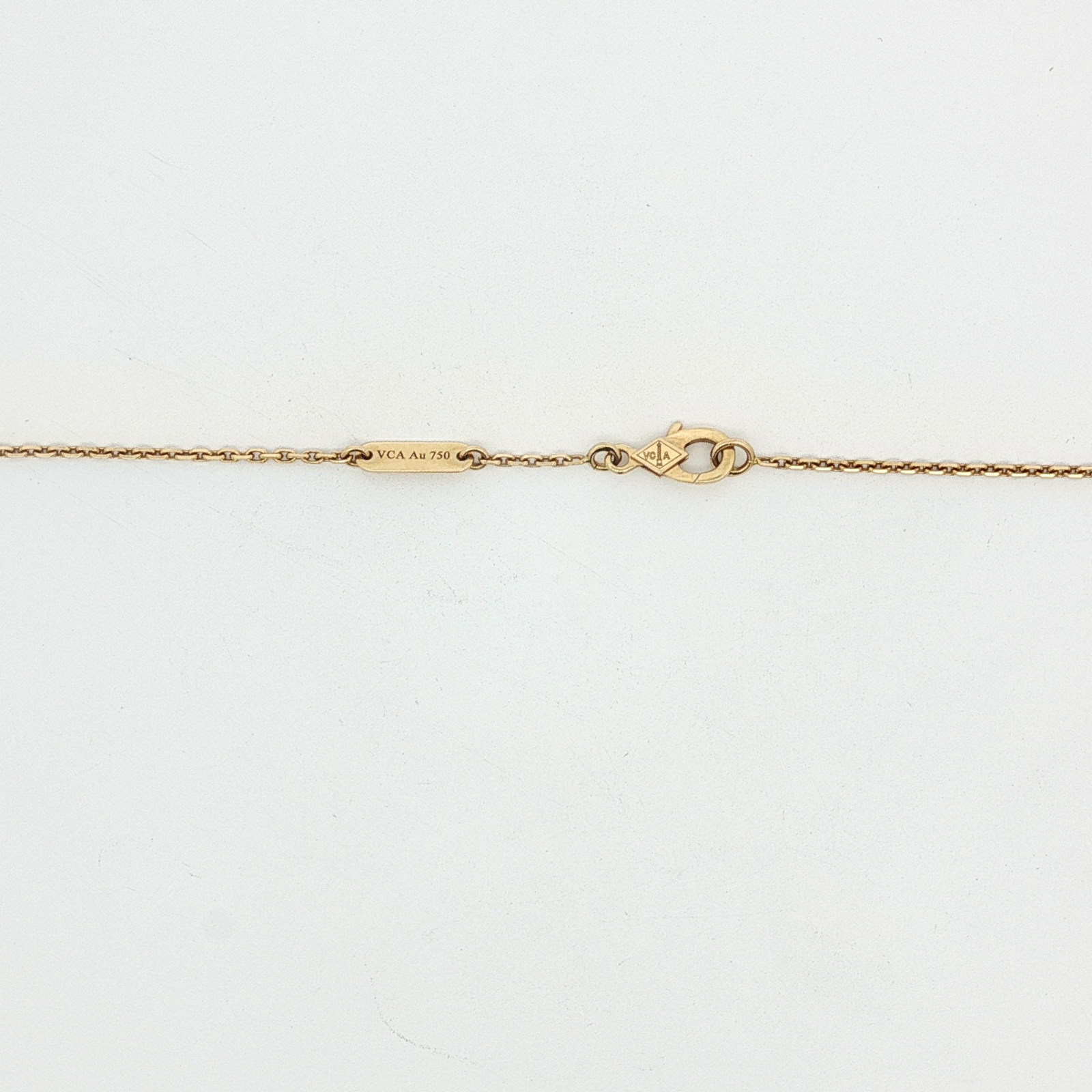 Vintage Alhambra Onyx Necklace
