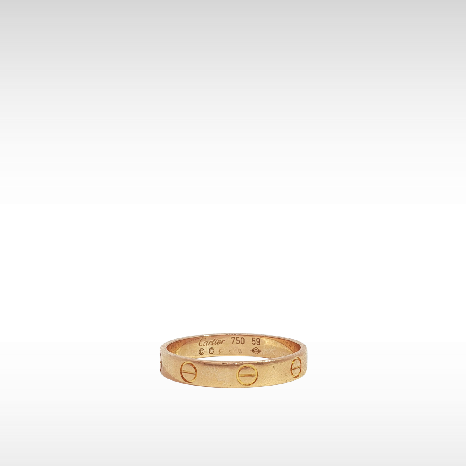 Love Small Ring Pink Gold 59 / 8.75