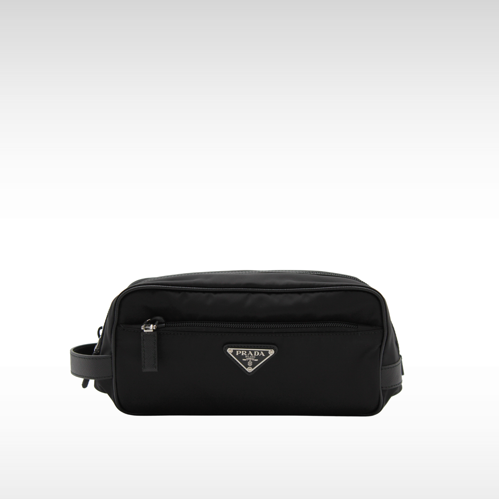 Re-Nylon Black Pouch