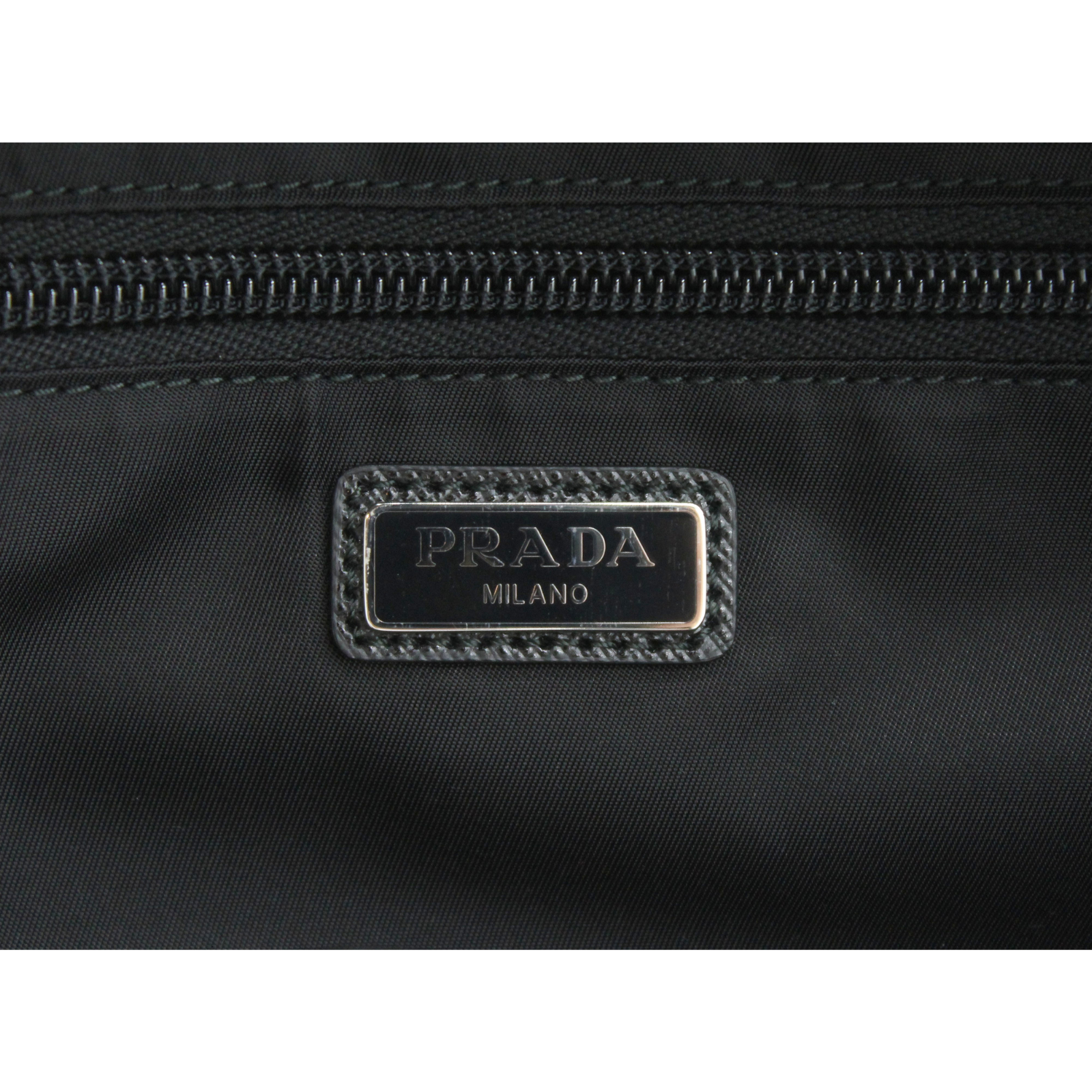 Re-Nylon Black Pouch