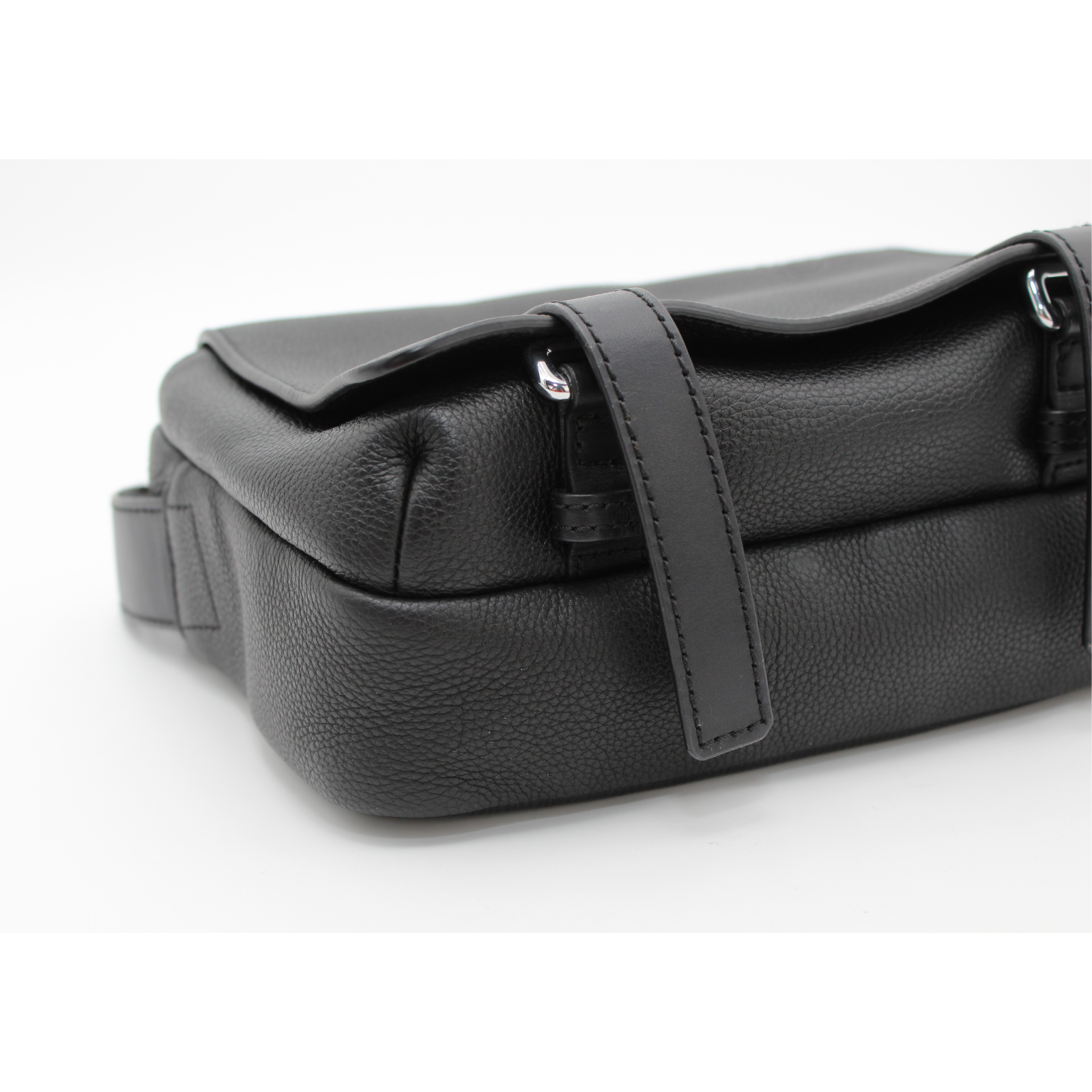 Military Messenger XS Calf Crossbody Bag
