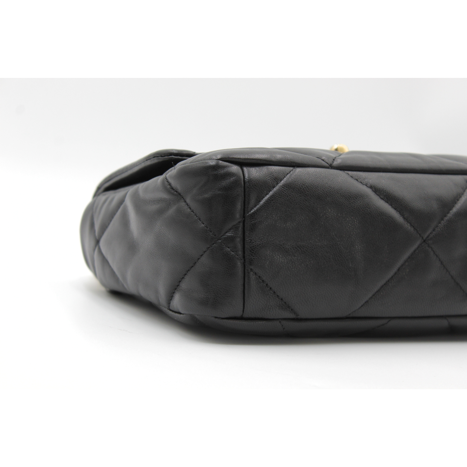 Chanel 19 Lamb Black Shoulder Bag