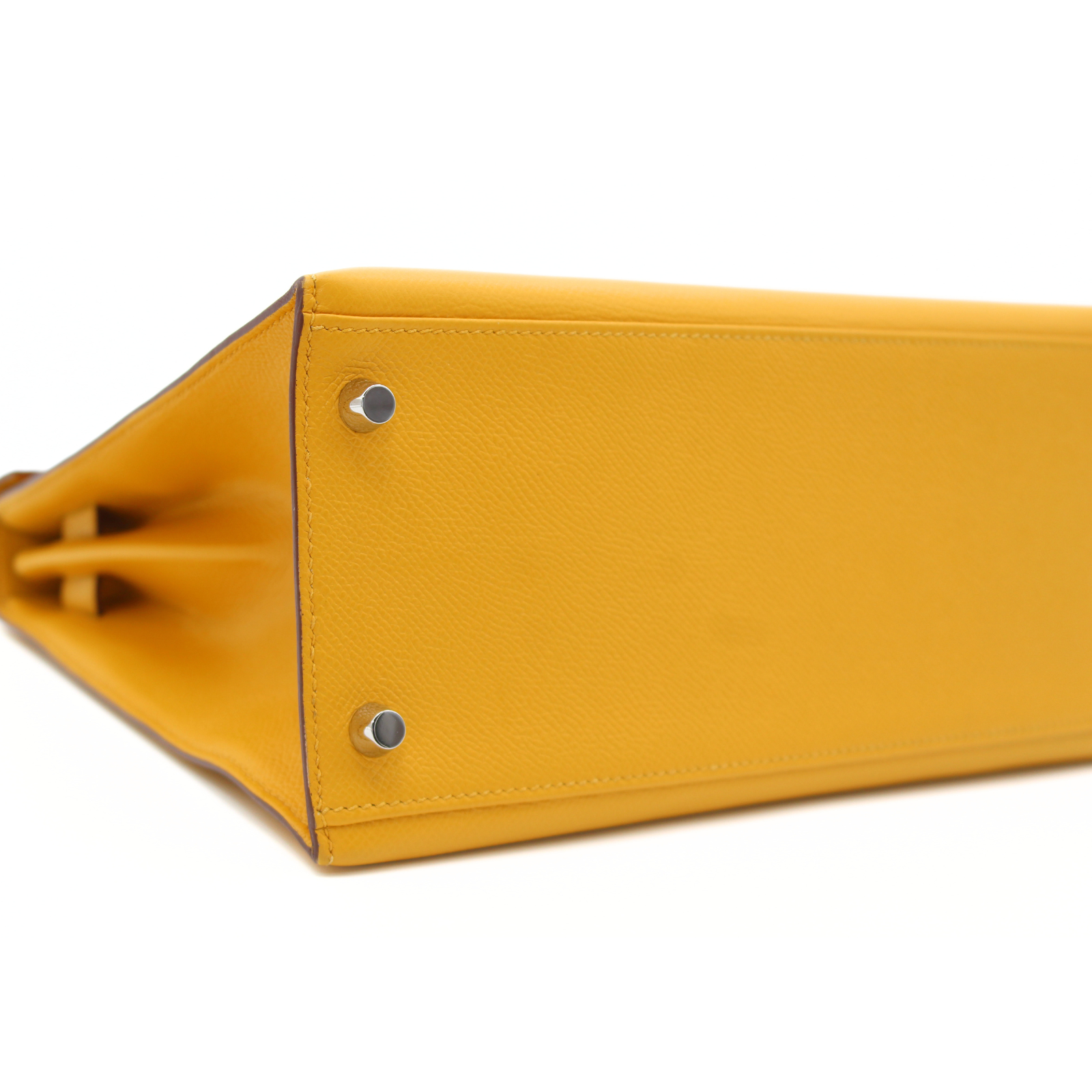 Kelly 28 Epsom Jaune Ambre